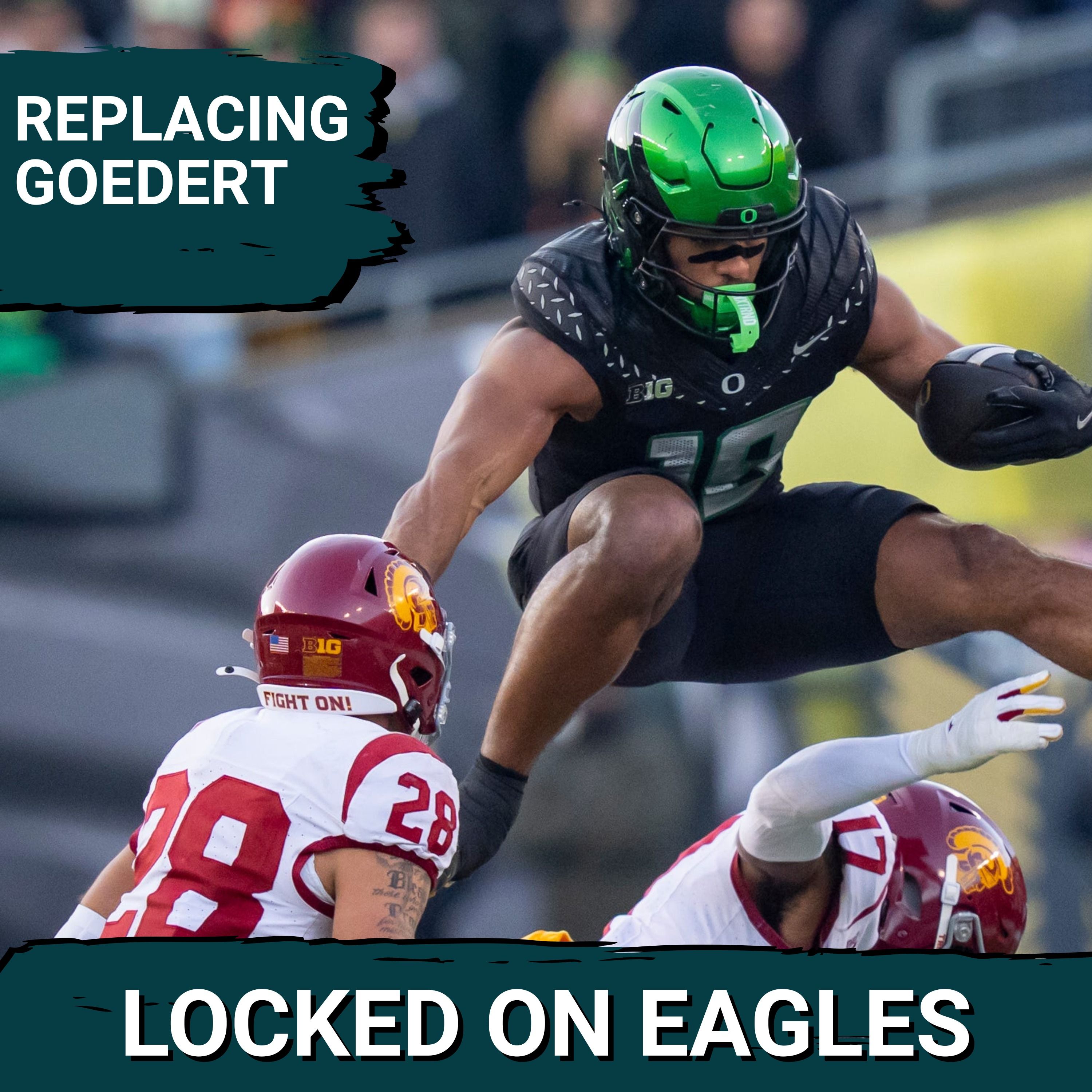 MOCK DRAFT: The Philadelphia Eagles MUST REPLACE Dallas Goedert in the draft!