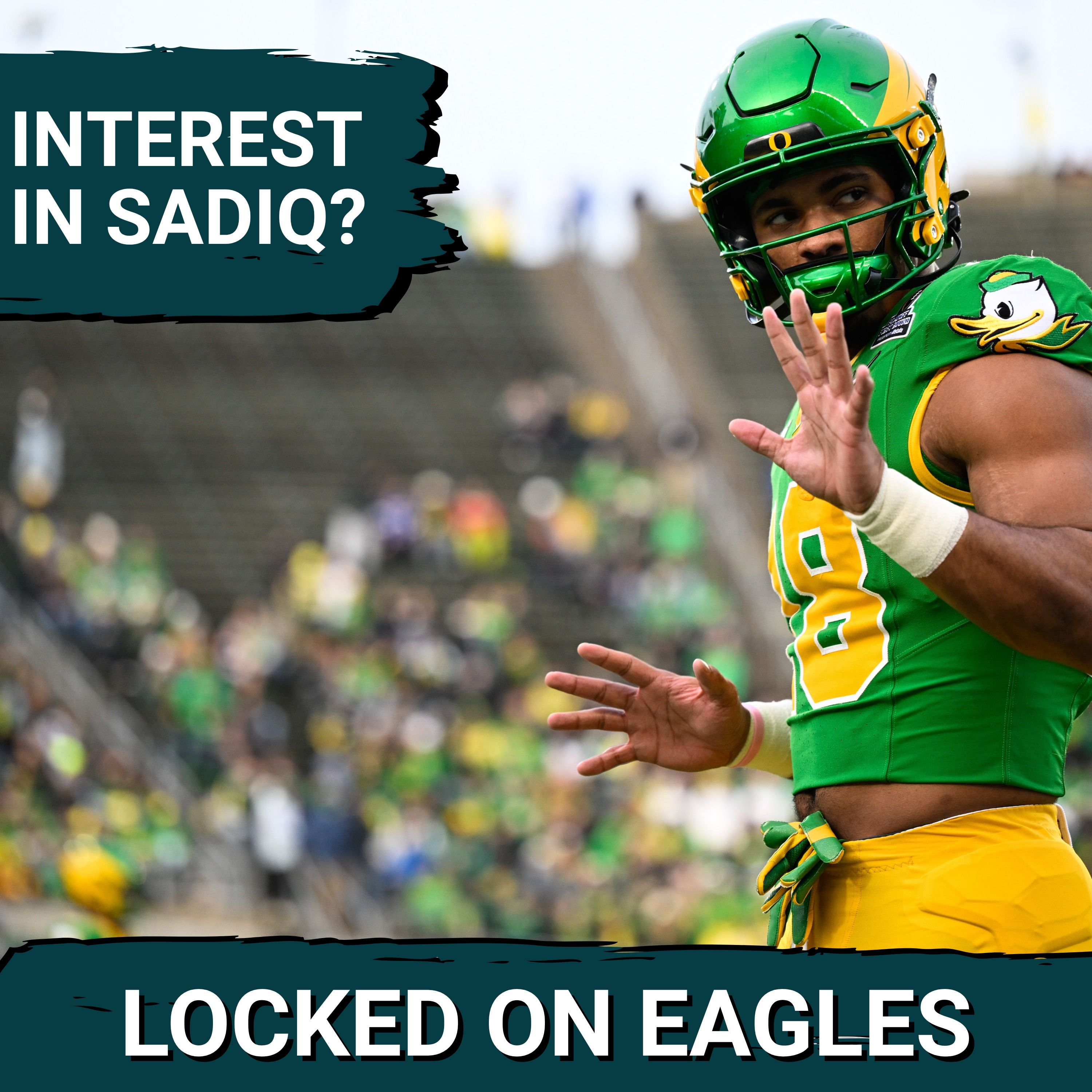 INTEREST: Kenyon Sadiq HIGH UP on the Philadelphia Eagles draft board?