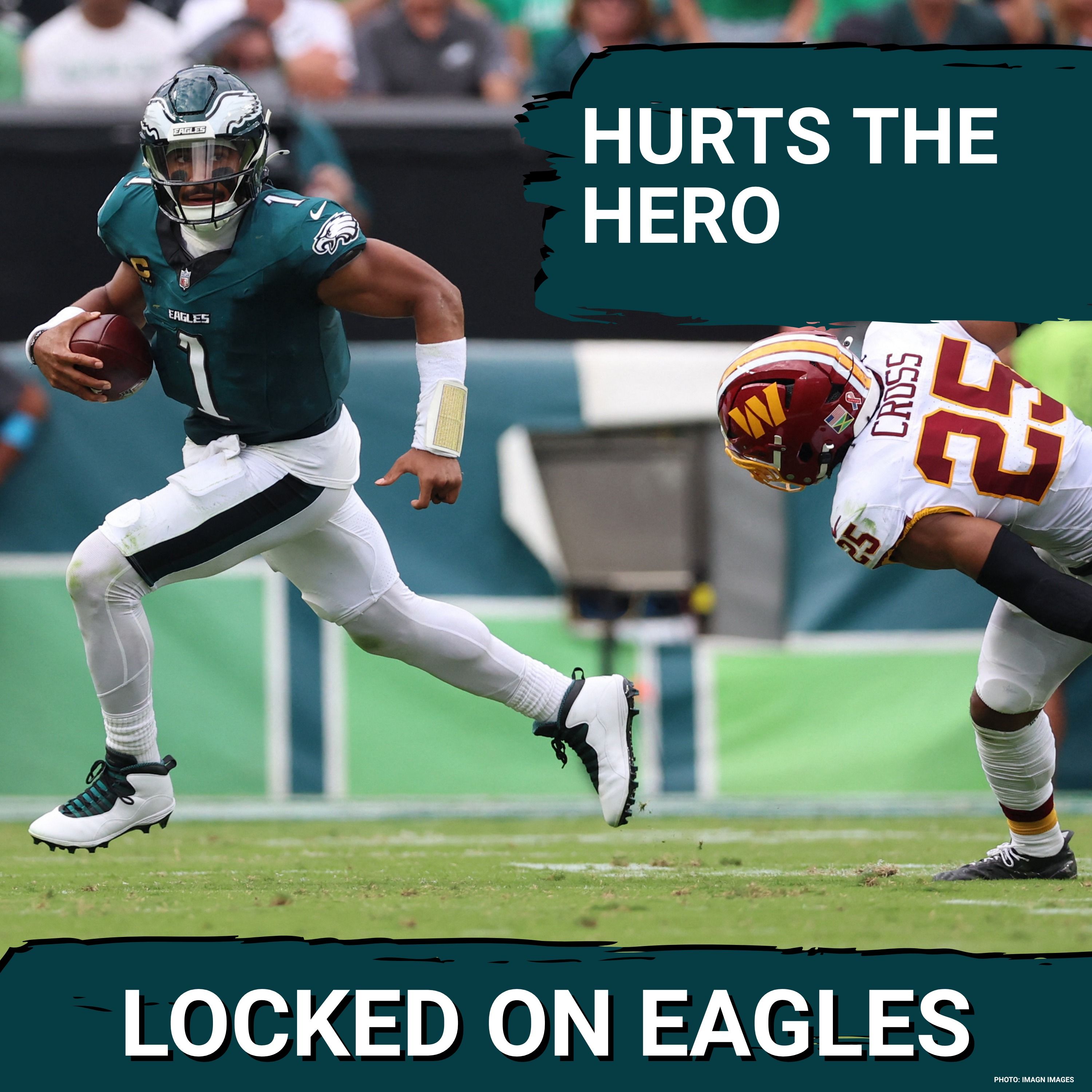 VICTORY: Jalen Hurts PLAYS HERO in the Philadelphia Eagles Week 1 win over Washington!