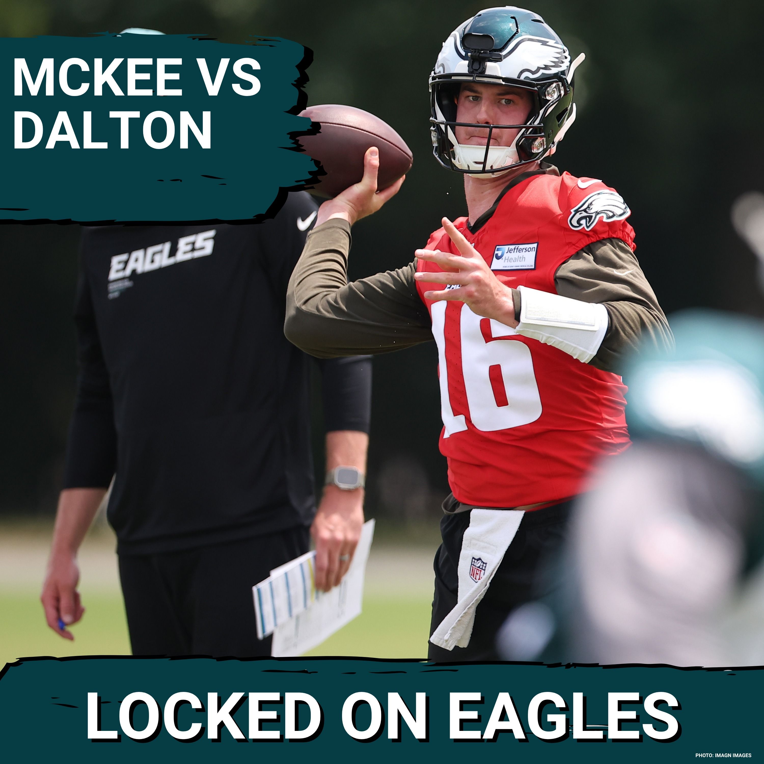 BATTLE: Tanner McKee WILL BEAT OUT Andy Dalton as Philadelphia Eagles QB2!