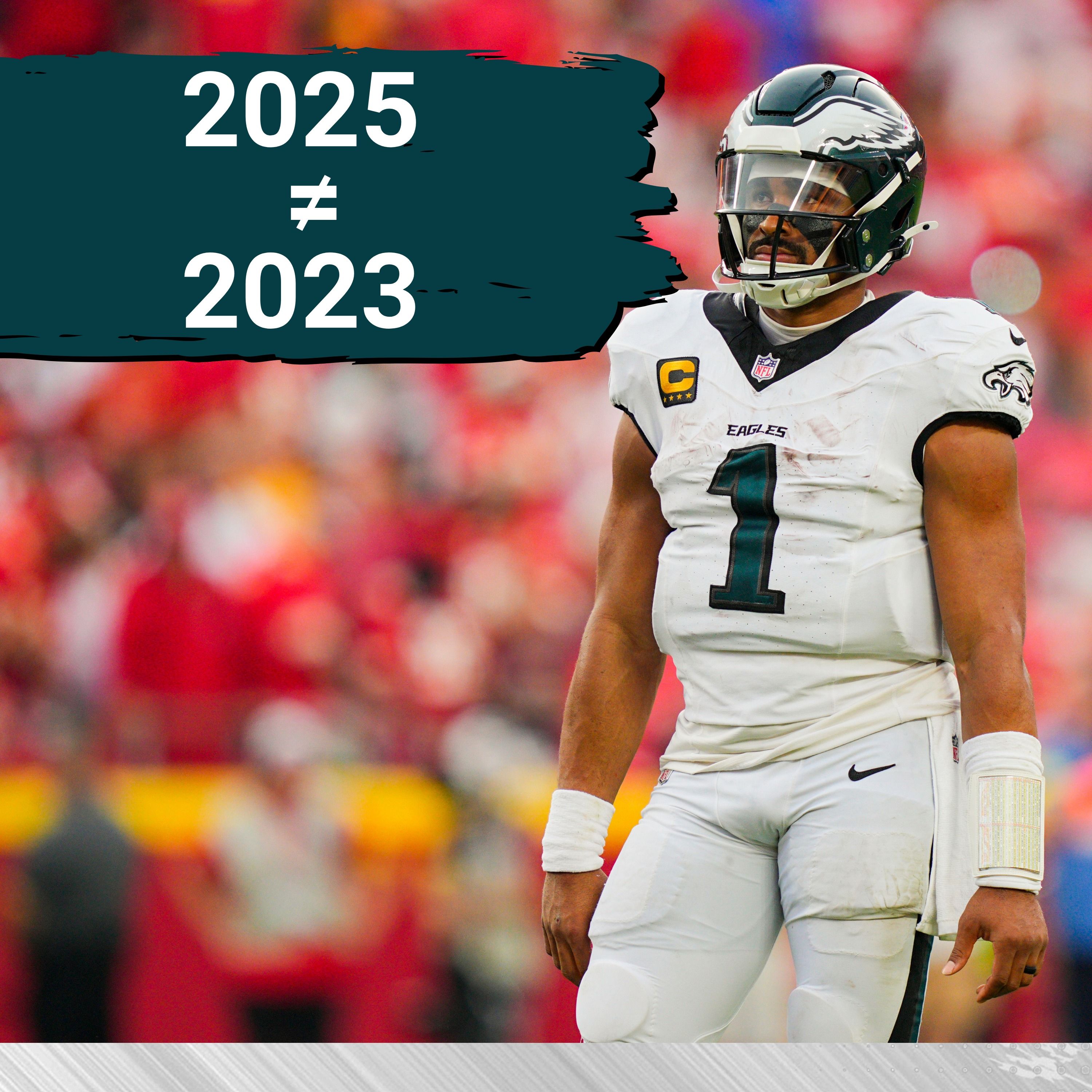 NOT THE '23 BIRDS: Stop comparing the 2025 Eagles to 2023!