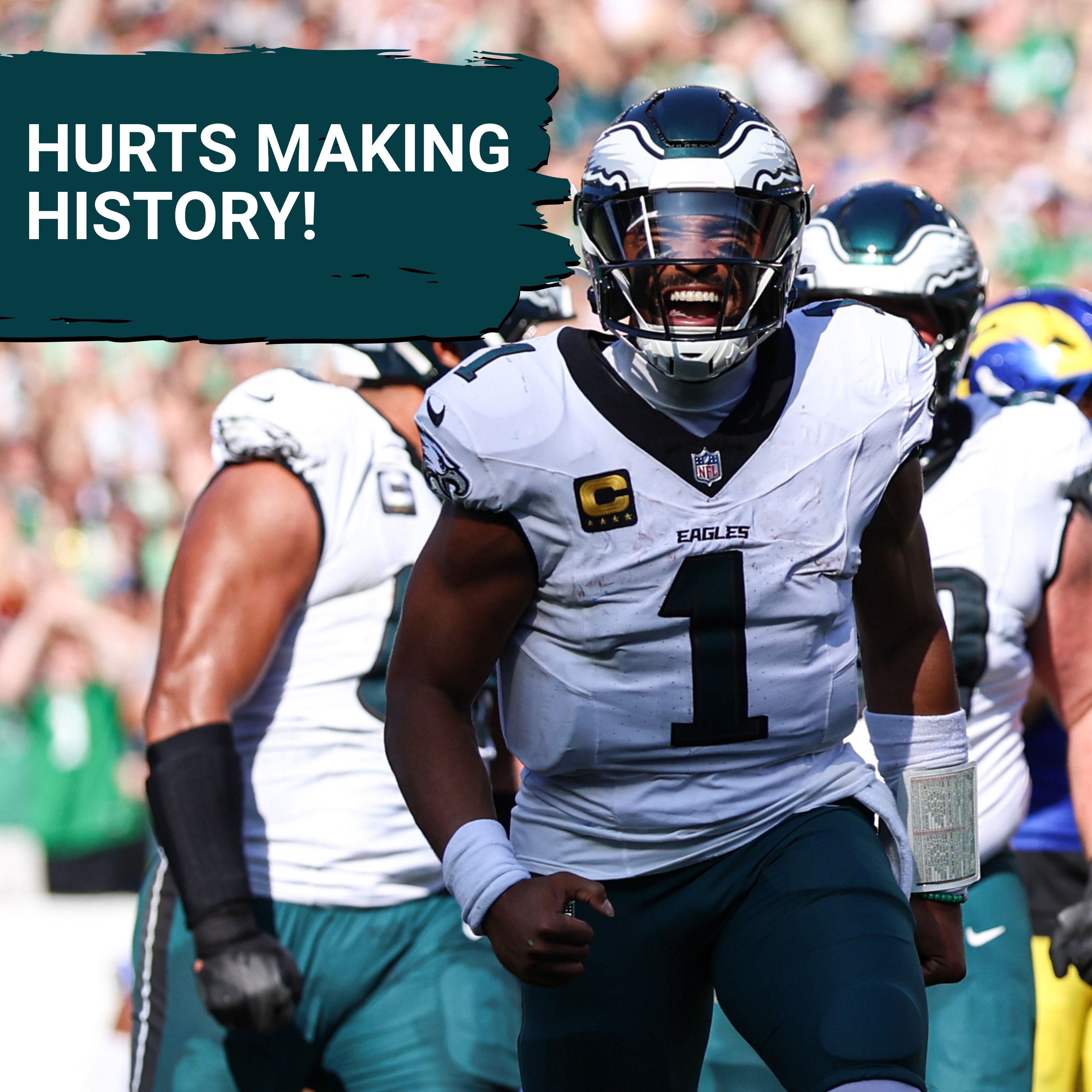 UNDEFEATED: Jalen Hurts is making NFL HISTORY with his win streak!