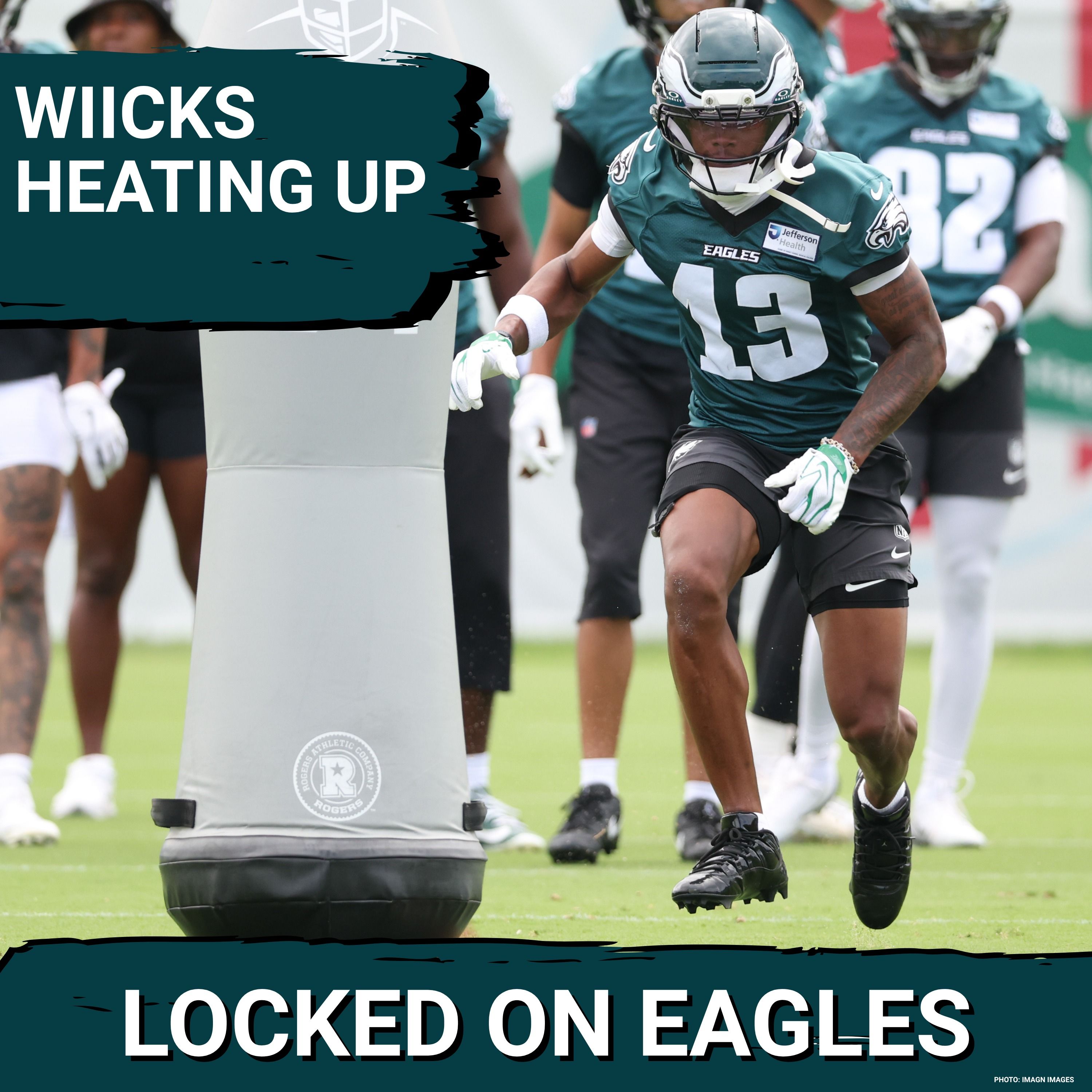 BREAKOUT: Dontayvion Wicks DOMINATING Philadelphia Eagles training camp as the clear WR2!