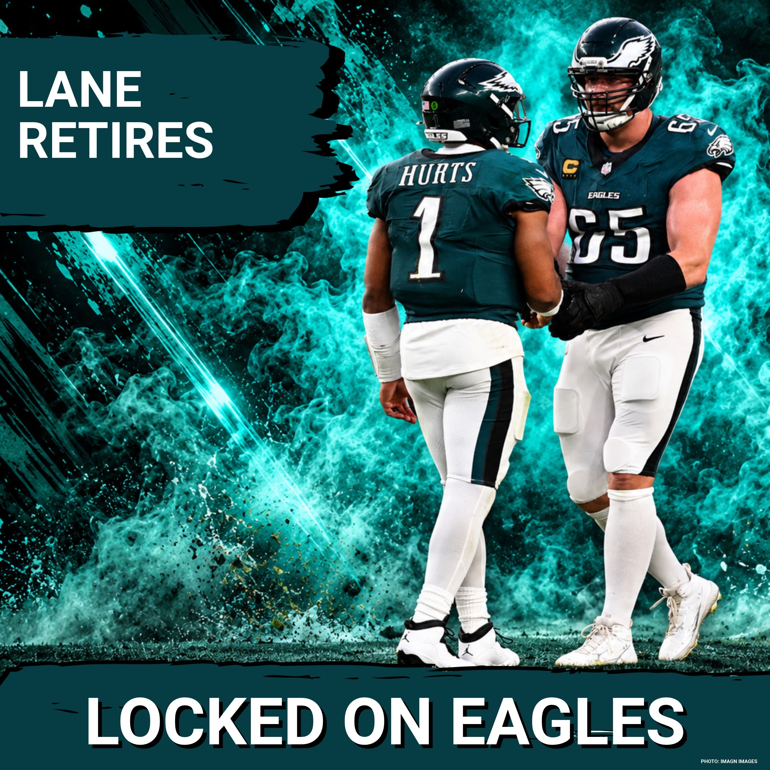 Lane Johnson RETIRING from the Philadelphia Eagles after 14 seasons! Is Markel Bell ready to start at right tackle?! episode artwork
