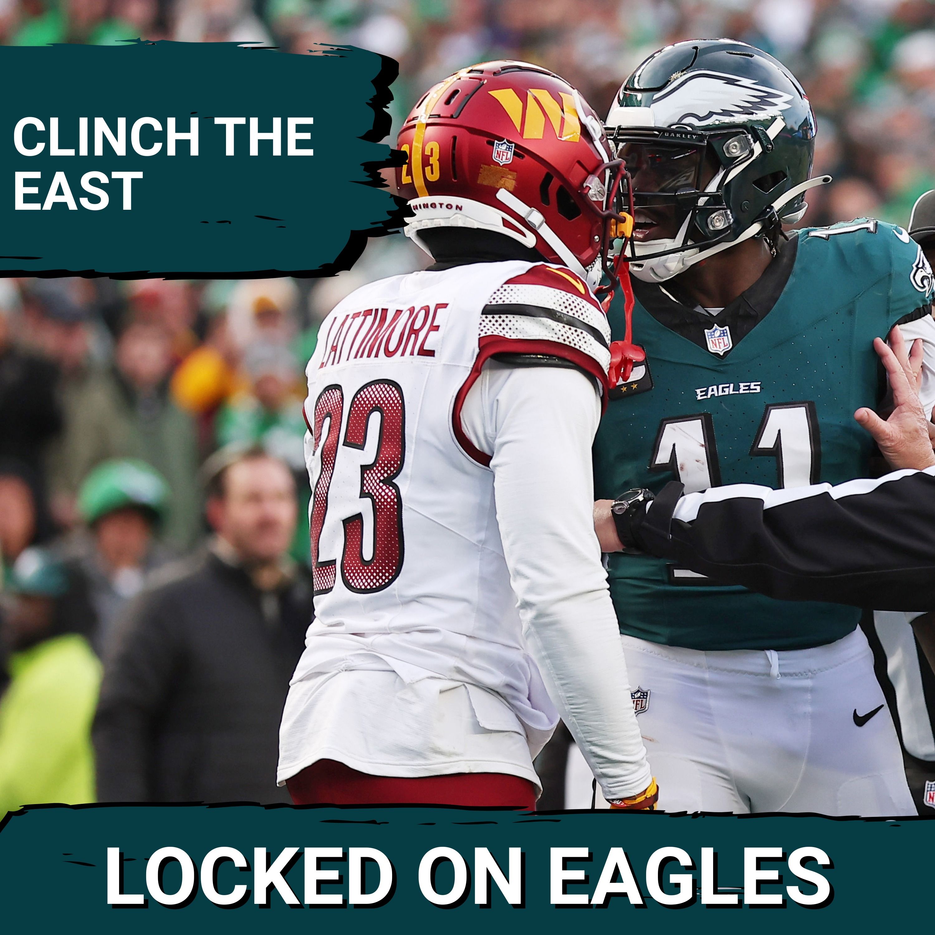 CHAMPS: Philadelphia Eagles CLINCH THE EAST with a win over Washington!