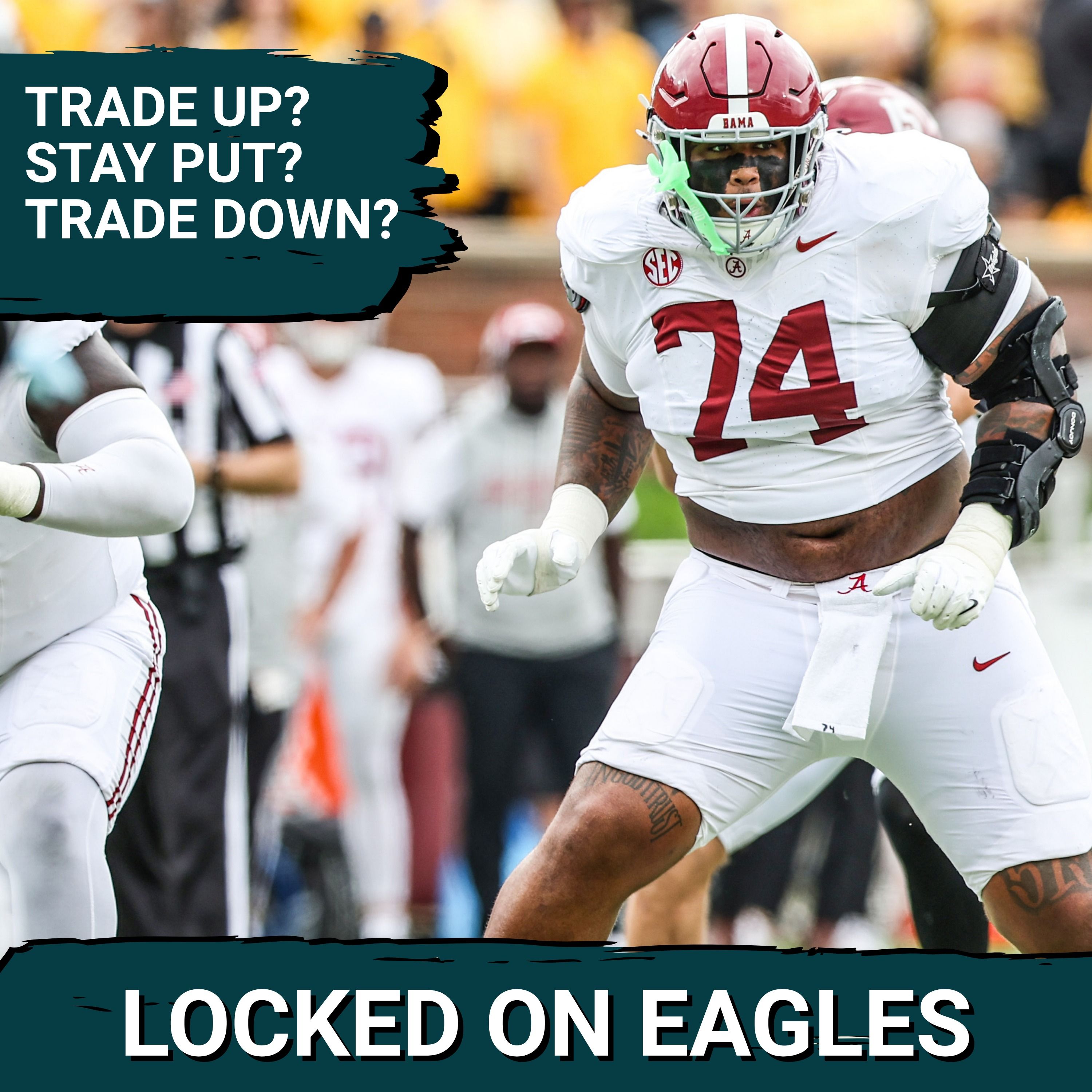 PREDICTIONS: Philadelphia Eagles TRADING UP OR DOWN for certain 1st round targets?