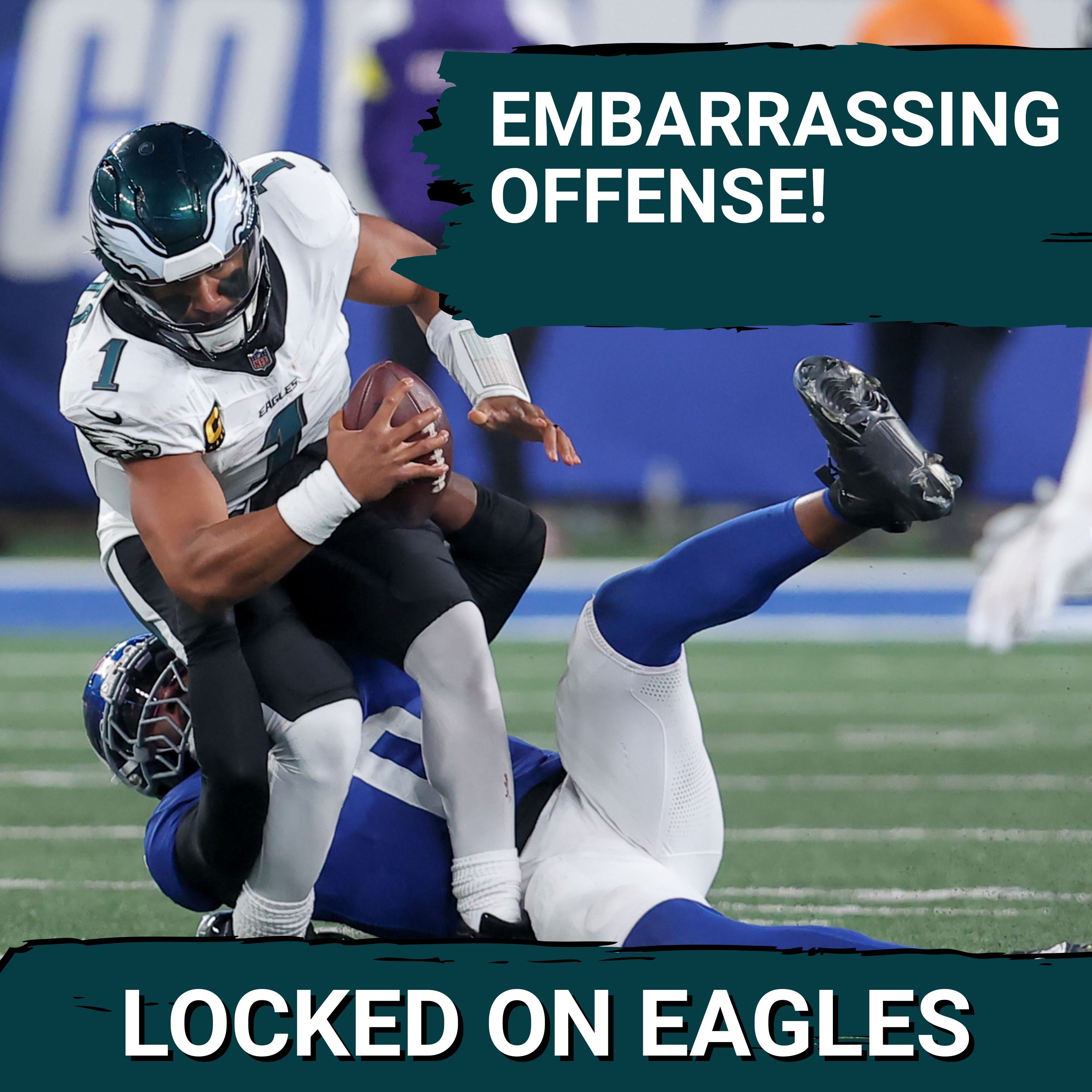 EMBARRASSING OFFENSE: Jalen Hurts and Kevin Patullo collapse in the 2nd half vs New York
