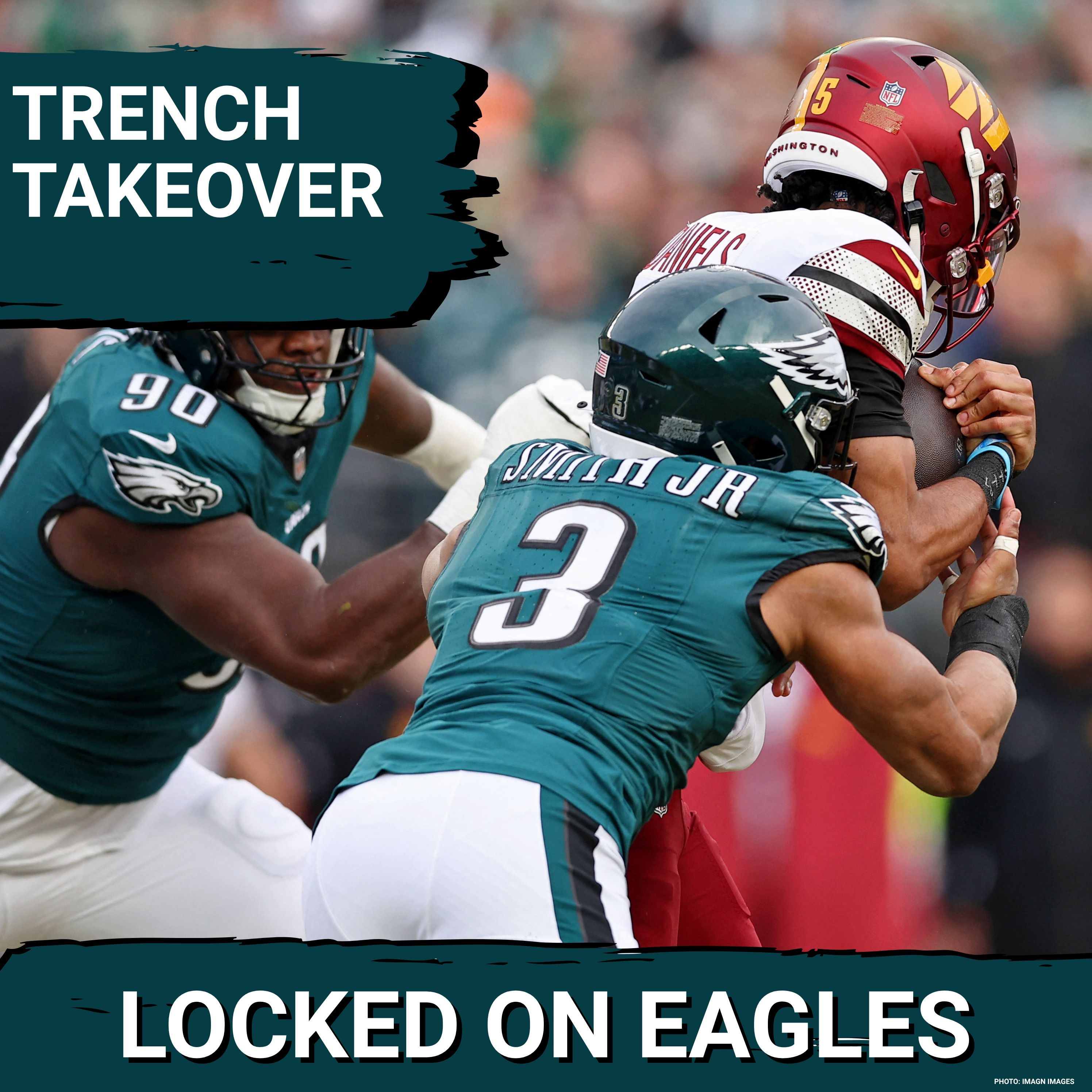 ATTACK: Nolan Smith and the Eagles defensive line TAKING OVER against Washington in the season opener?