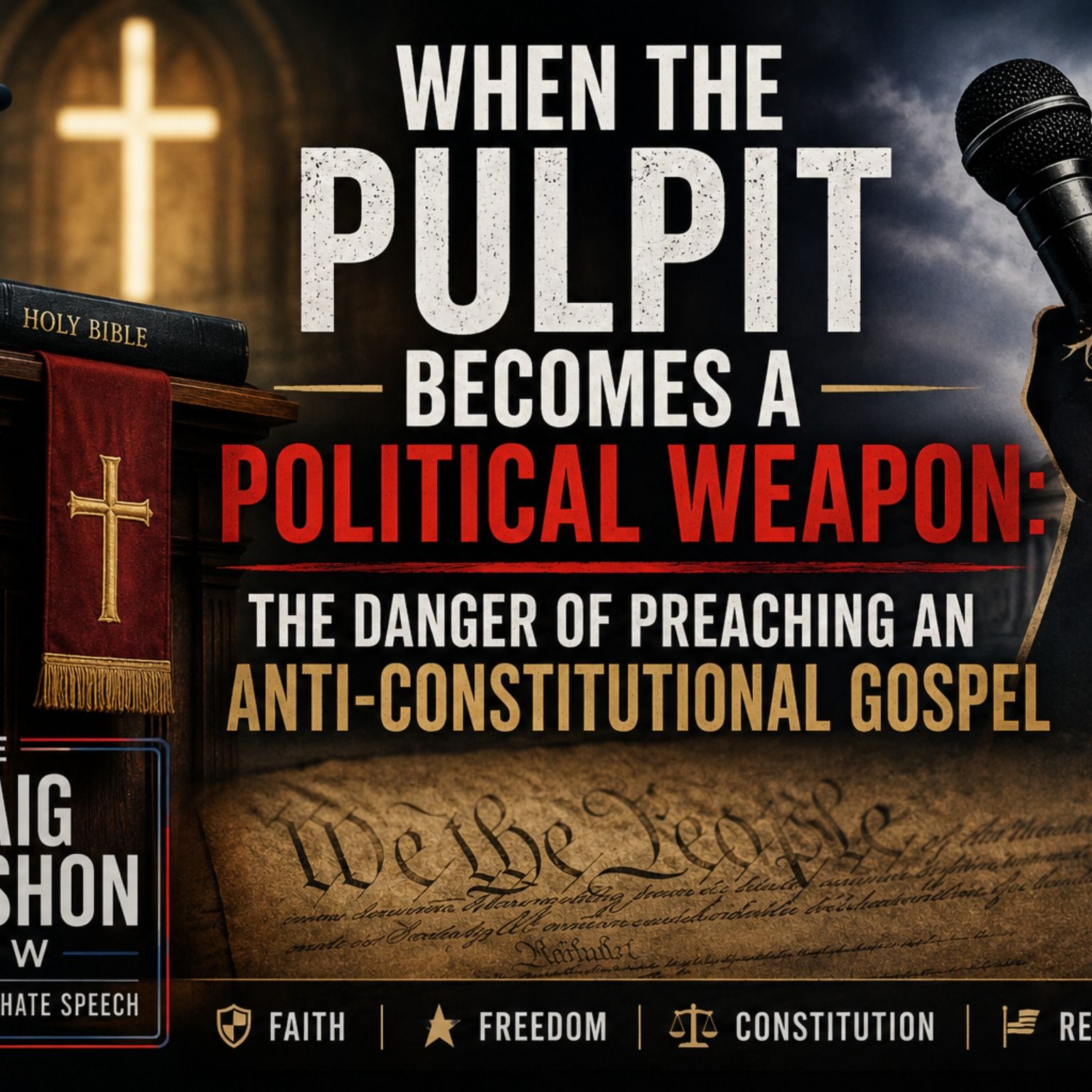 When the Pulpit Becomes a Political Weapon: The Danger of Preaching an Anti-Constitutional Gospel episode artwork