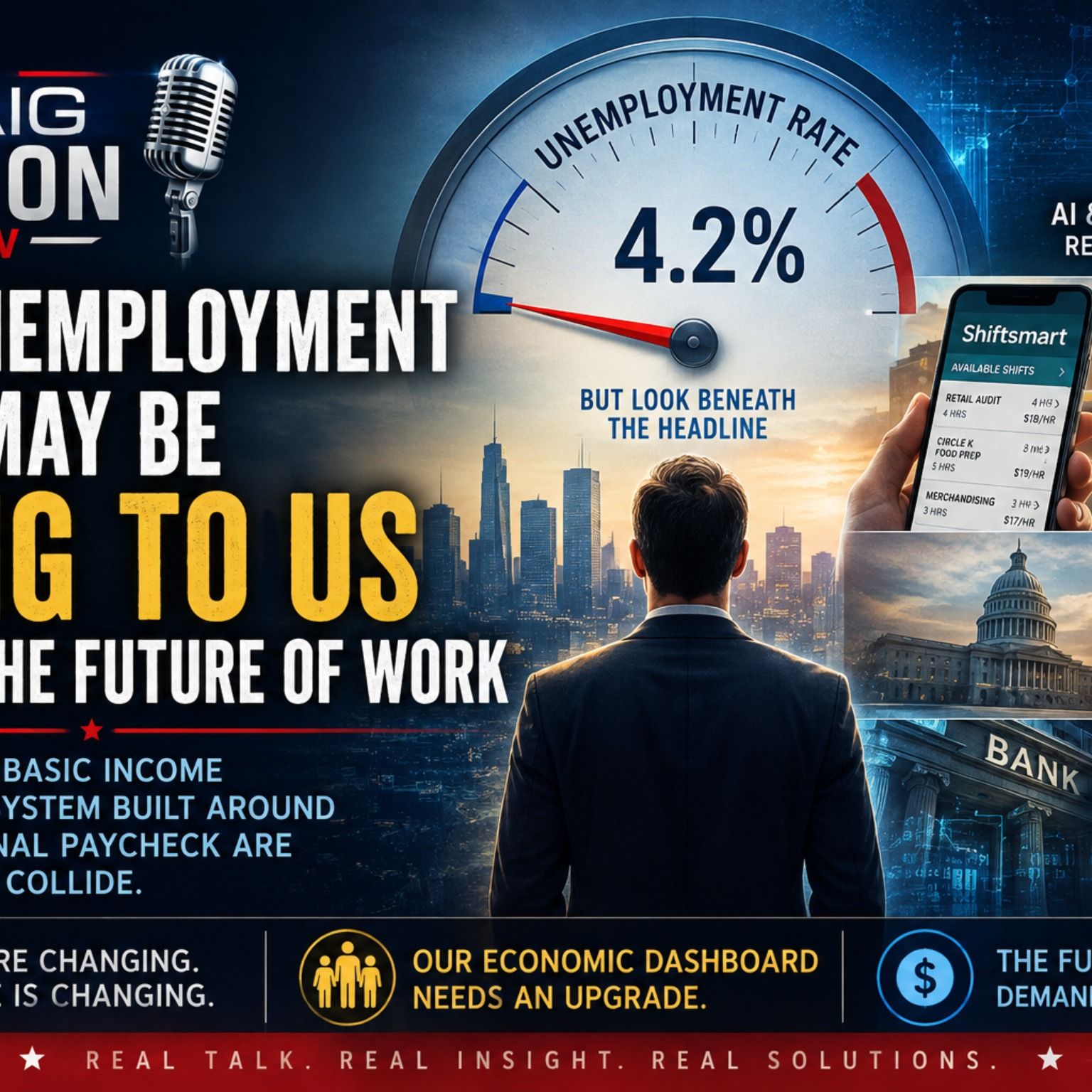 The Unemployment Rate May Be Lying to Us About the Future of Work episode artwork