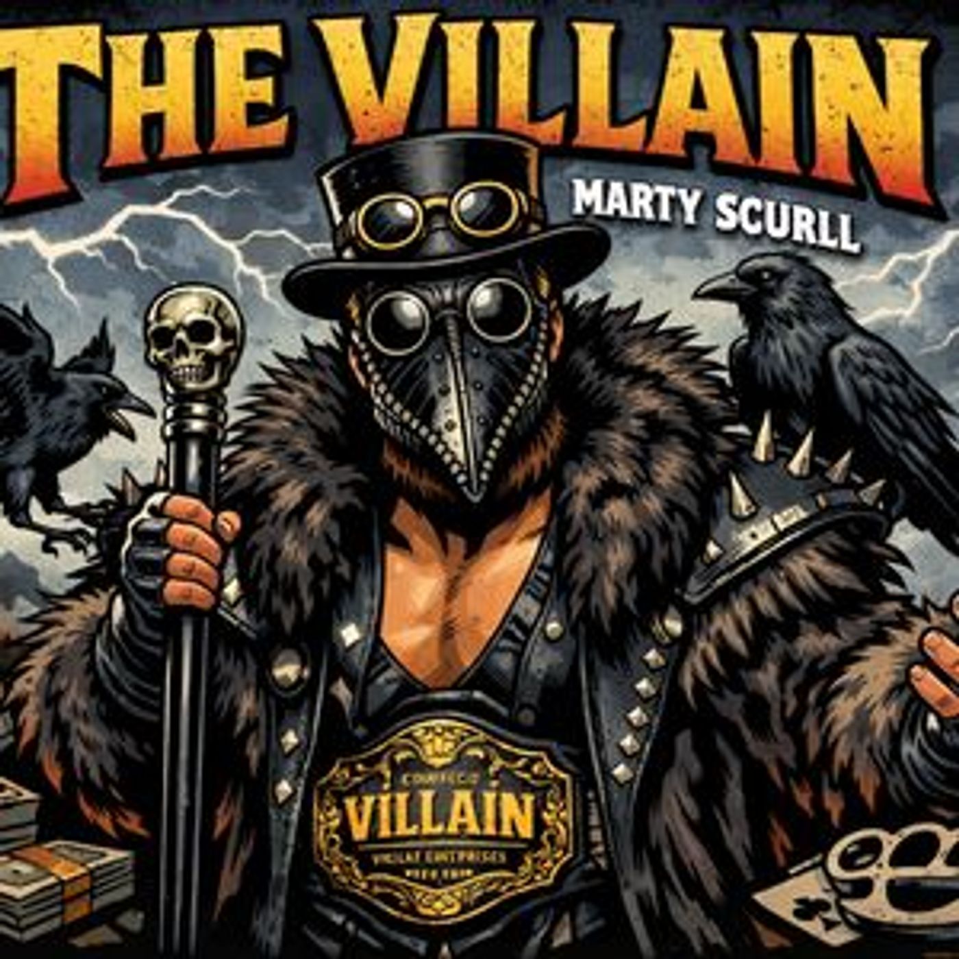 TMPT Feature Show: The Villain Marty Scurll episode artwork