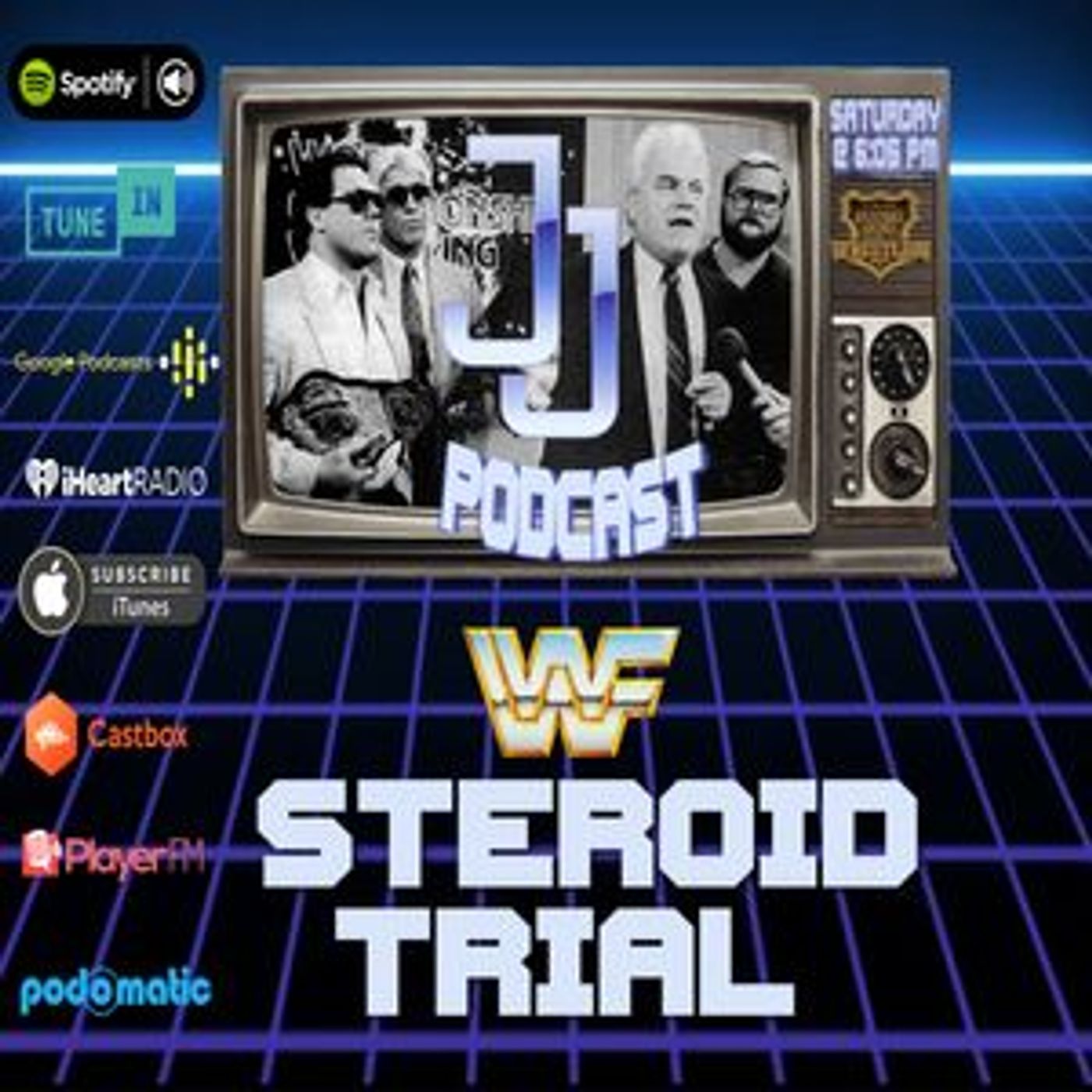 JJ: The JJ Dillon Podcast  WWF Steroid Trial episode artwork