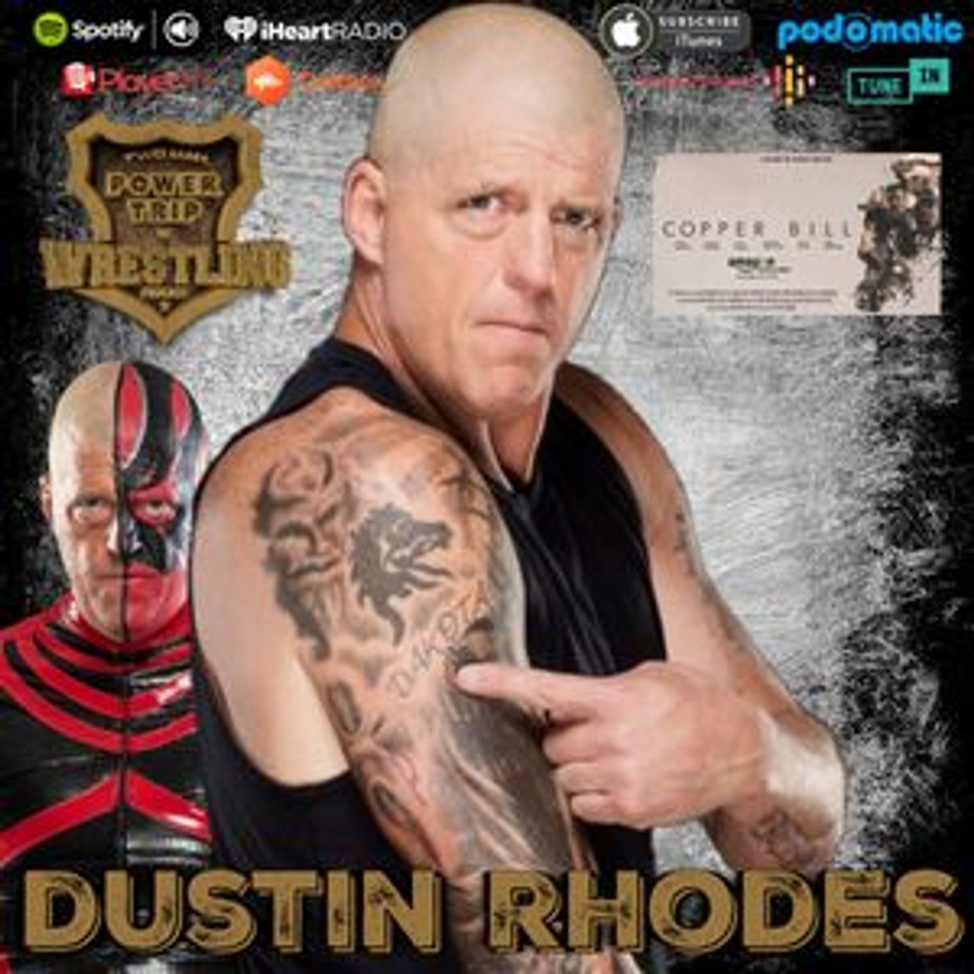 TMPToW: Dustin Rhodes Returns Talking Copper Bill episode artwork