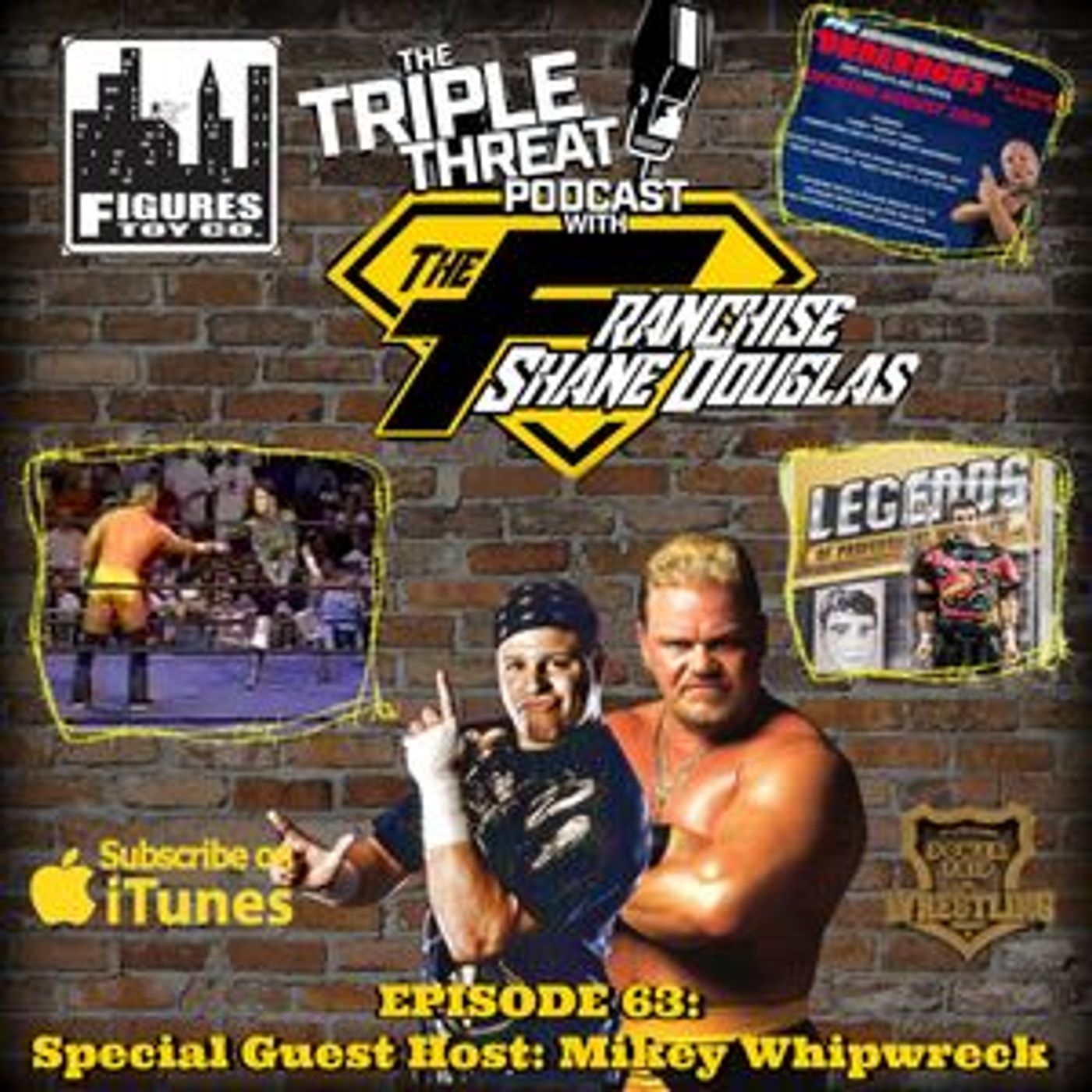 Shane Douglas And The Triple Threat Podcast EP 63: Special Guest Host - Mikey Whipwreck