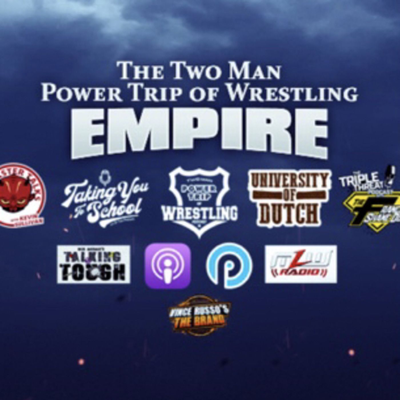 Two Man Power Trip of Wrestling Podcast podcast artwork