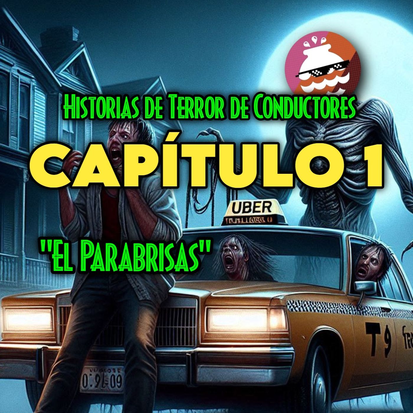 Terror en el Asiento Trasero: Relatos de Conductores, "EL PARABRISAS" episode artwork