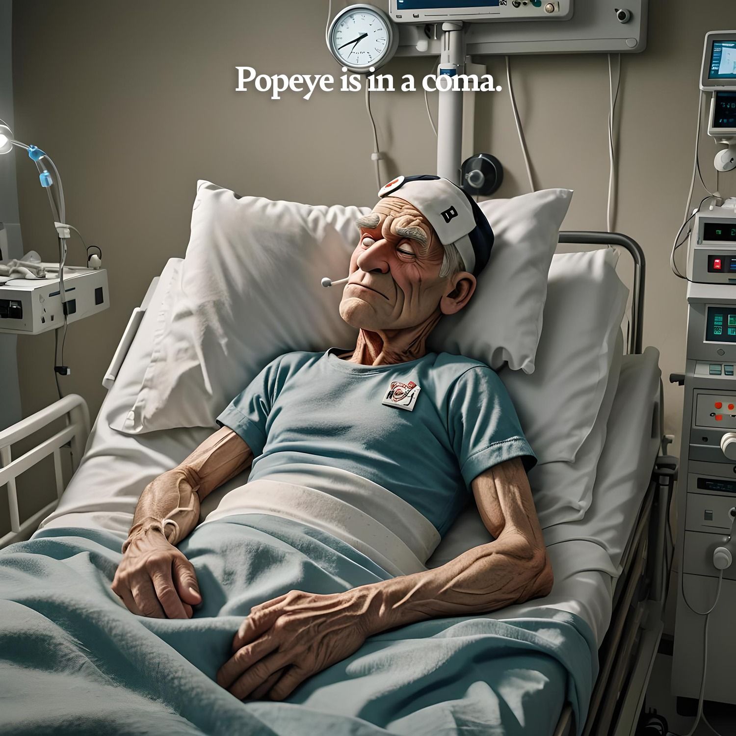 Popeye is in a Coma Popeye is in a Coma