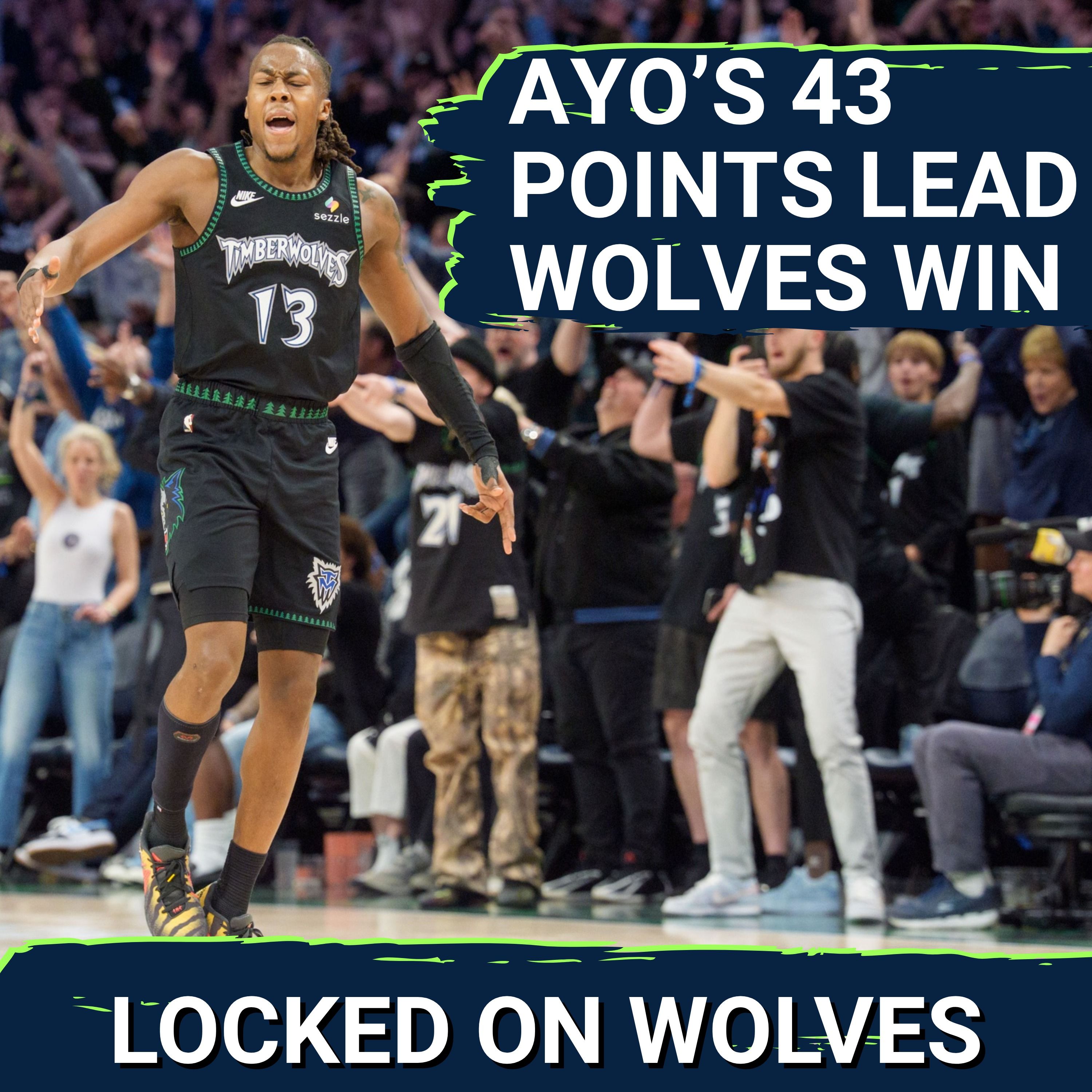 Minnesota Timberwolves WIN GAME 4 Despite Key Injuries | Ayo Dosunmu DROPS 43 POINTS