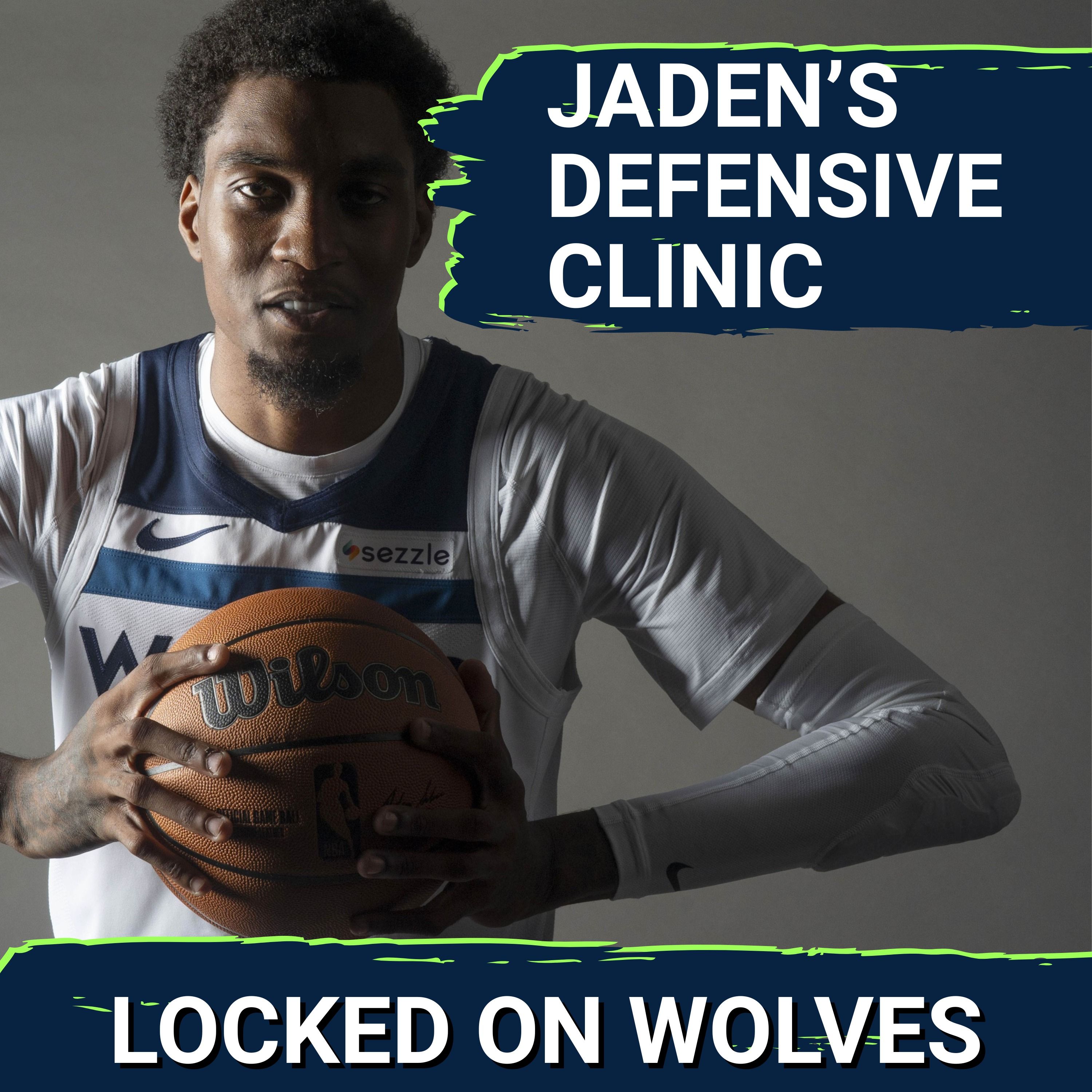 Jaden McDaniels Leads Minnesota Timberwolves' DOMINATING Defense | Wolves Fall to Knicks in OT