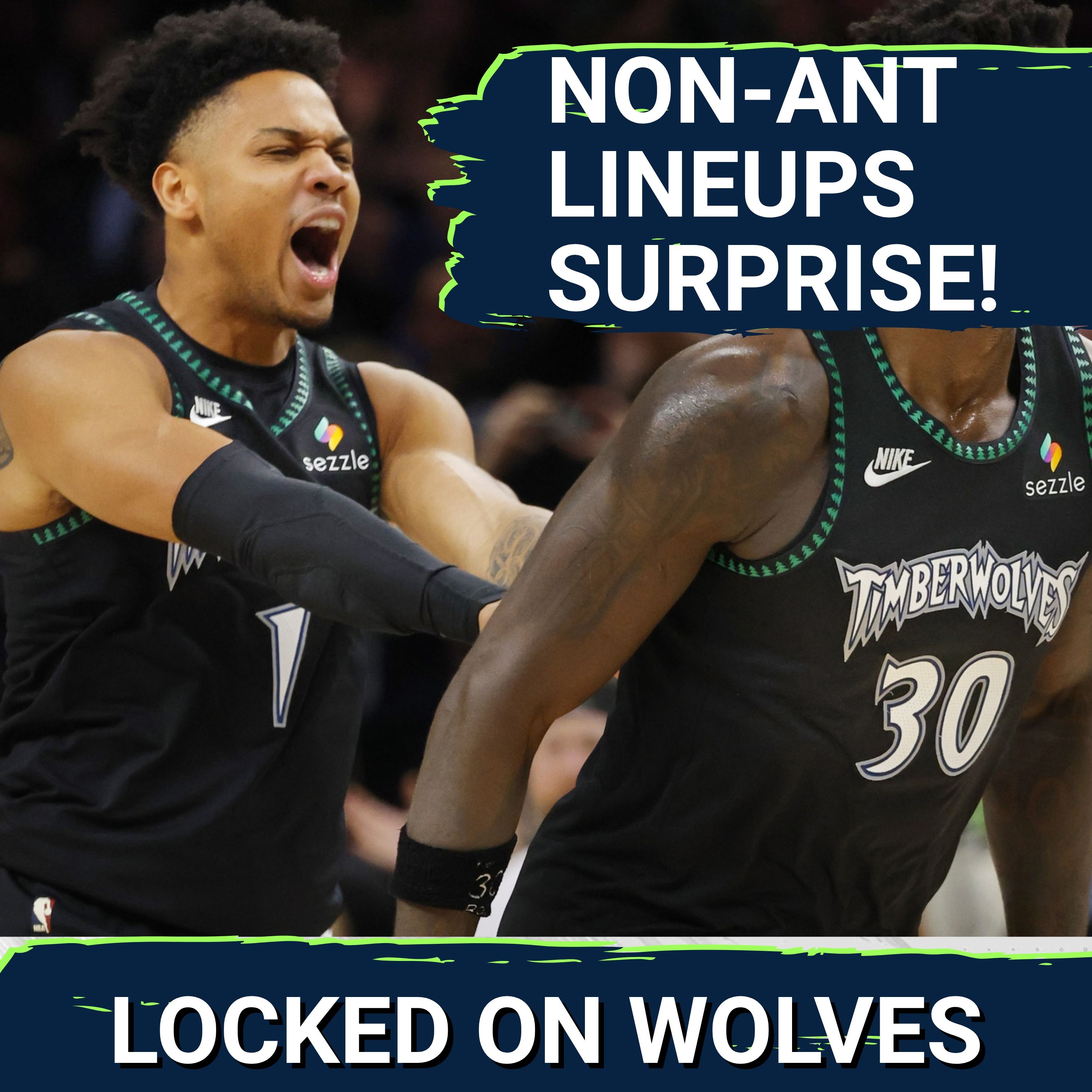 The Best Minnesota Timberwolves Lineups Without Anthony Edwards Are TRULY SURPRISING