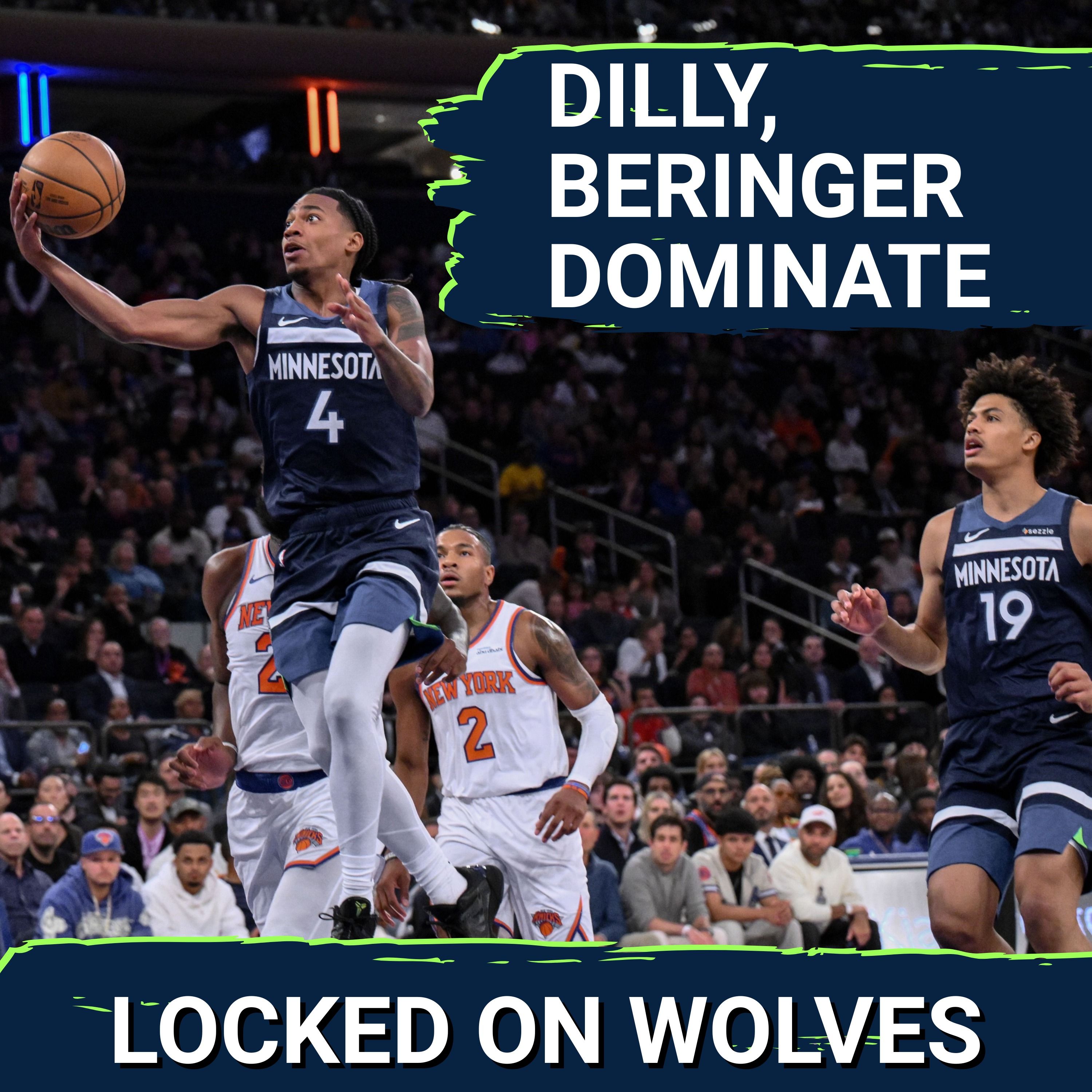 Joan Beringer, Rob Dillingham SHOW OUT in Minnesota Timberwolves' Dominant Preseason Victory