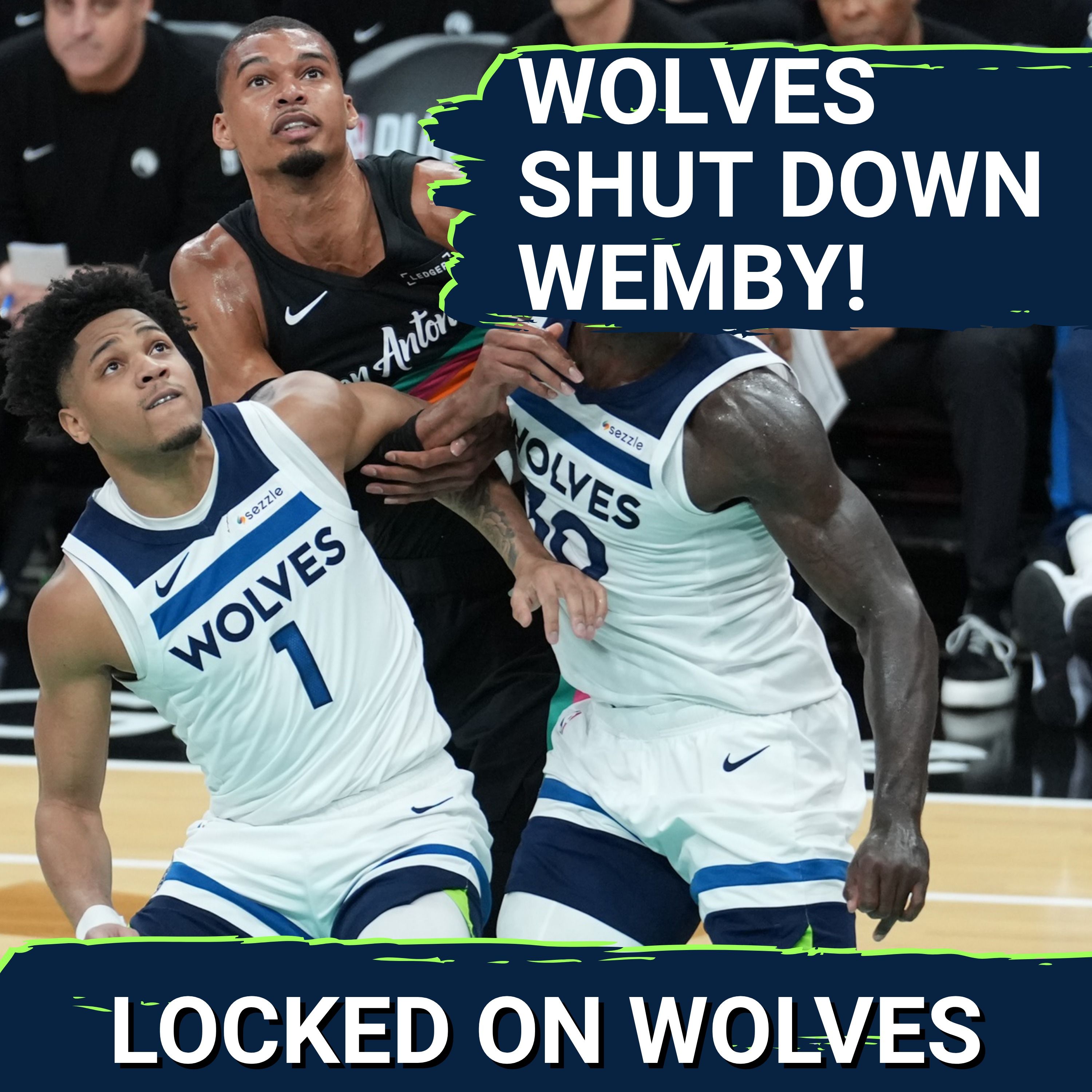 Minnesota Timberwolves SHUT DOWN Victor Wembanyama + Ant RETURNS in Game 1 Win Over Spurs