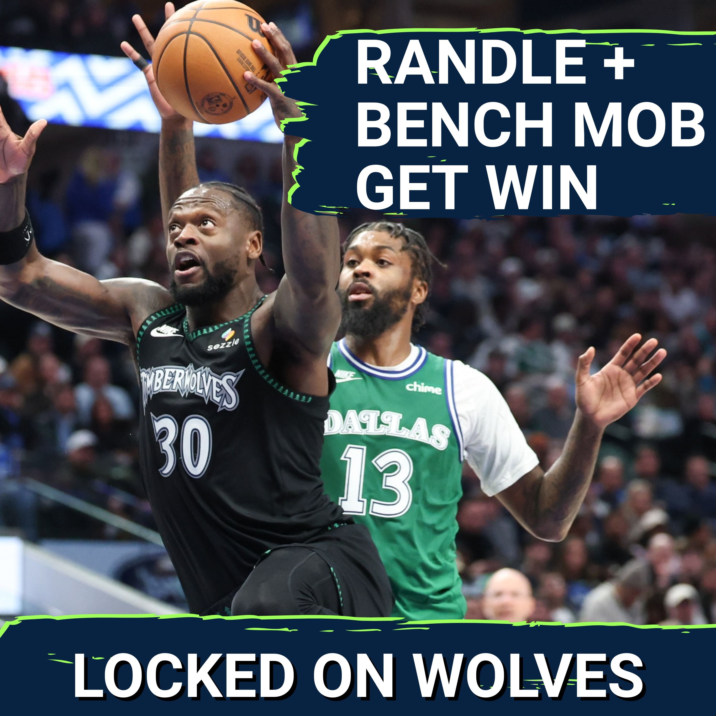 Julius Randle, Naz Reid, Bench Mob CARRY Minnesota Timberwolves Over Mavs | Joan Beringer Impresses