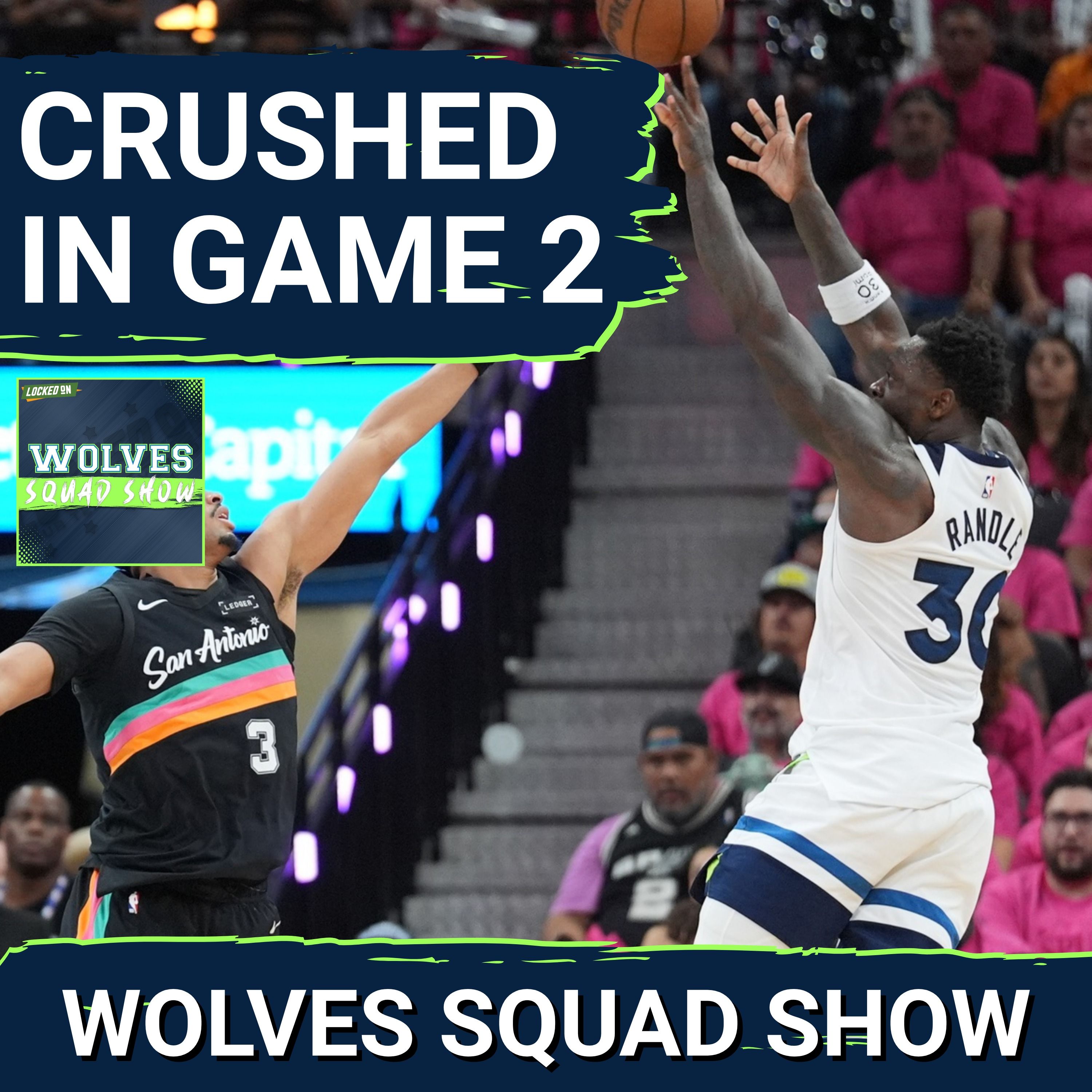WOLVES SQUAD SHOW: Why Did the Minnesota Timberwolves GET 'PUNKED' In Game 2? | Possible Rotation Changes?