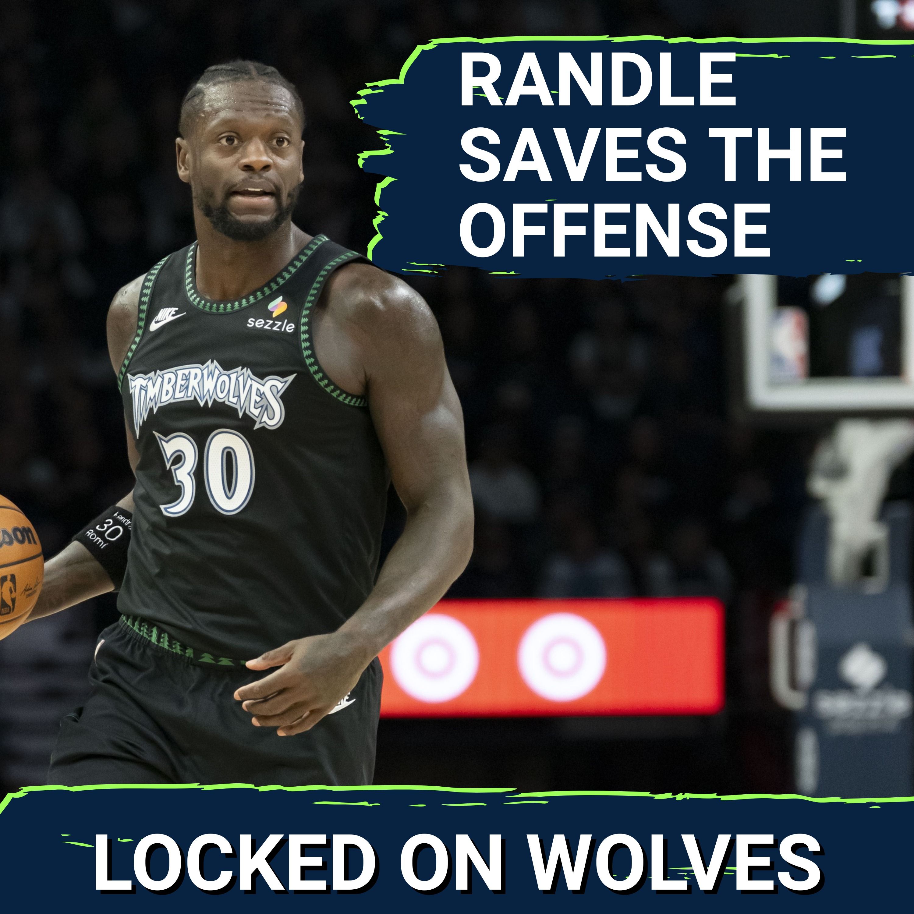 Julius Randle CARRIES Minnesota Timberwolves' Offense to Win After Anthony Edwards Leaves Injured