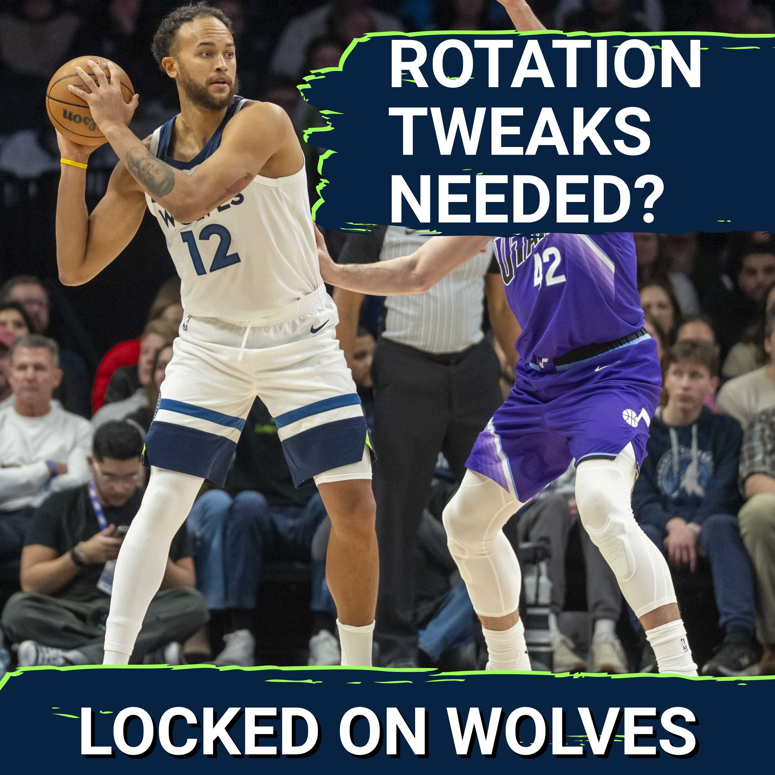 Rotation Adjustment A MUST for Chris Finch's Minnesota Timberwolves? | Rudy Gobert & Kyle Anderson