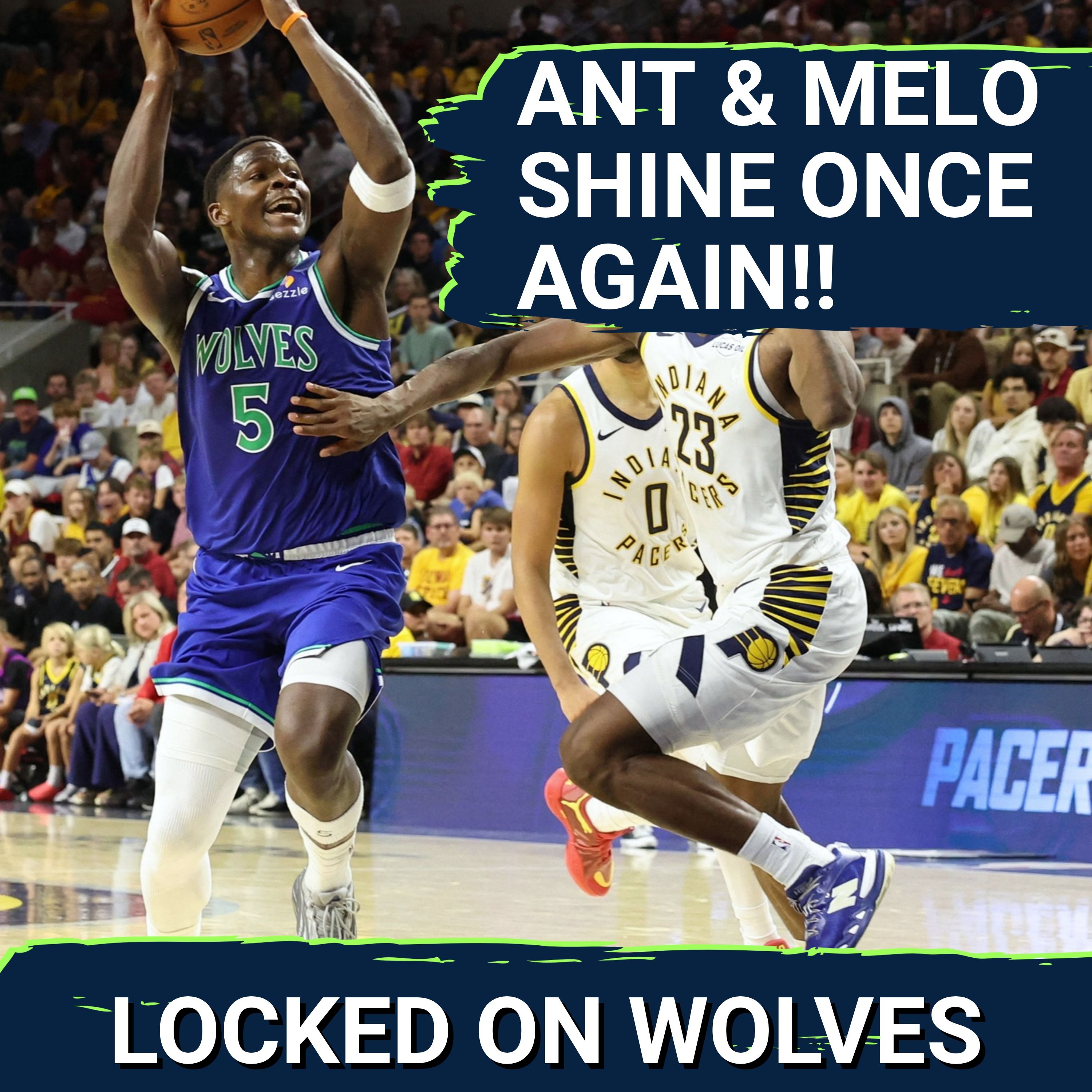 LaMelo Ball + Anthony Edwards SCORCH THE NETS In Timberwolves Preseason | Dynamic Pick-And-Roll!