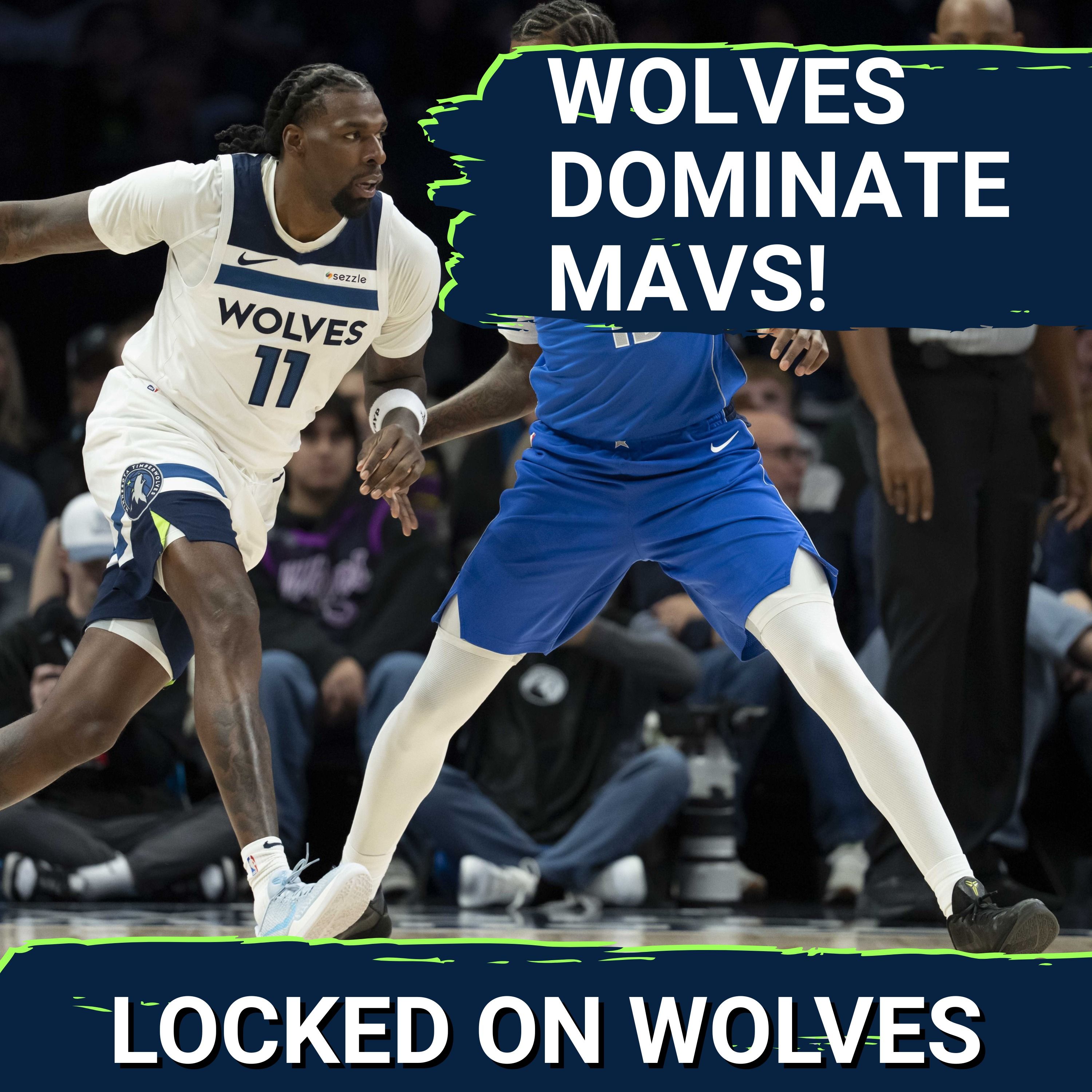 Minnesota Timberwolves DOMINATE Mavericks Behind Naz Reid | Silver Linings in Rob Dillingham's Minutes