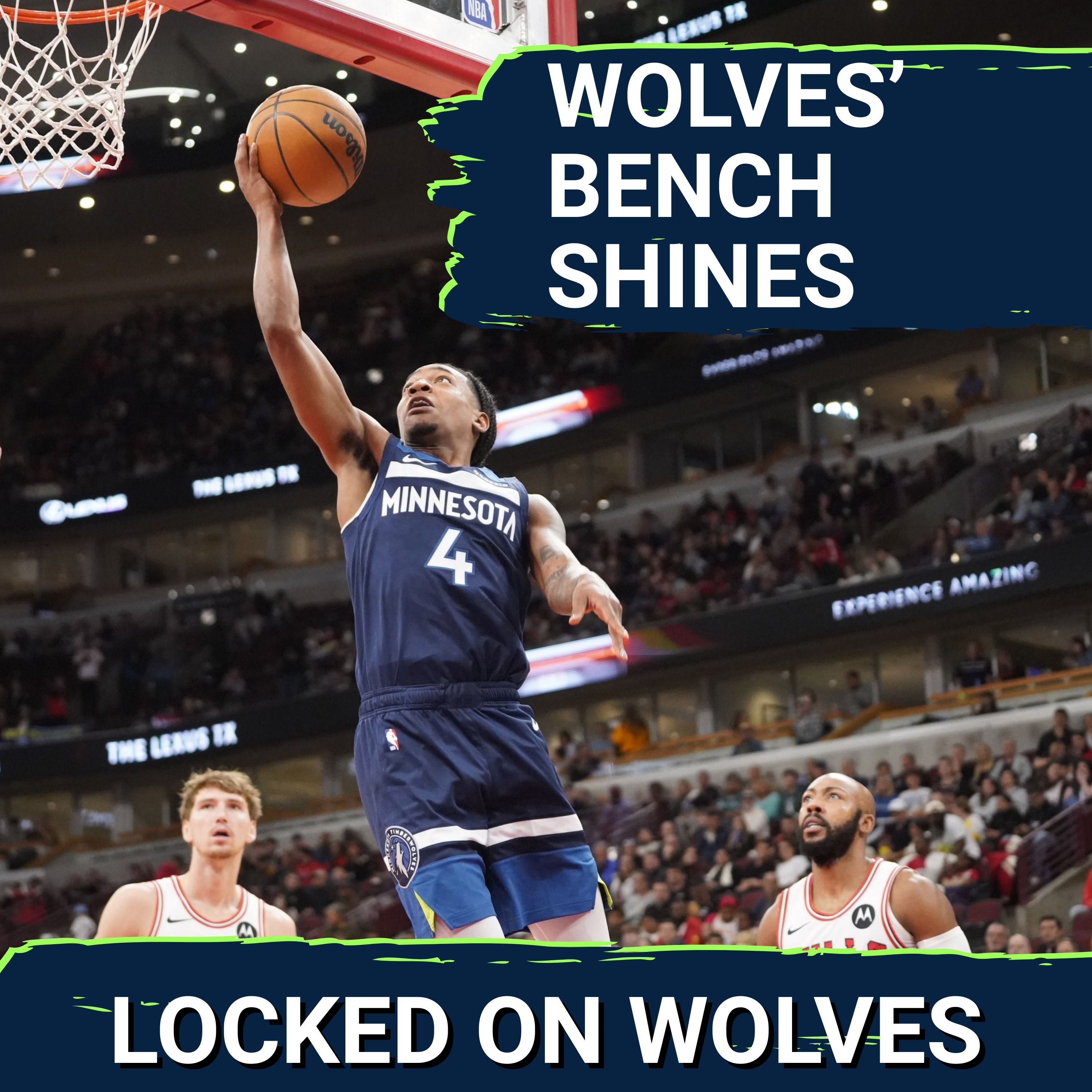 Minnesota Timberwolves Offense Clunky Until Bench Unit IGNITES Offense in Preseason Loss to Bulls
