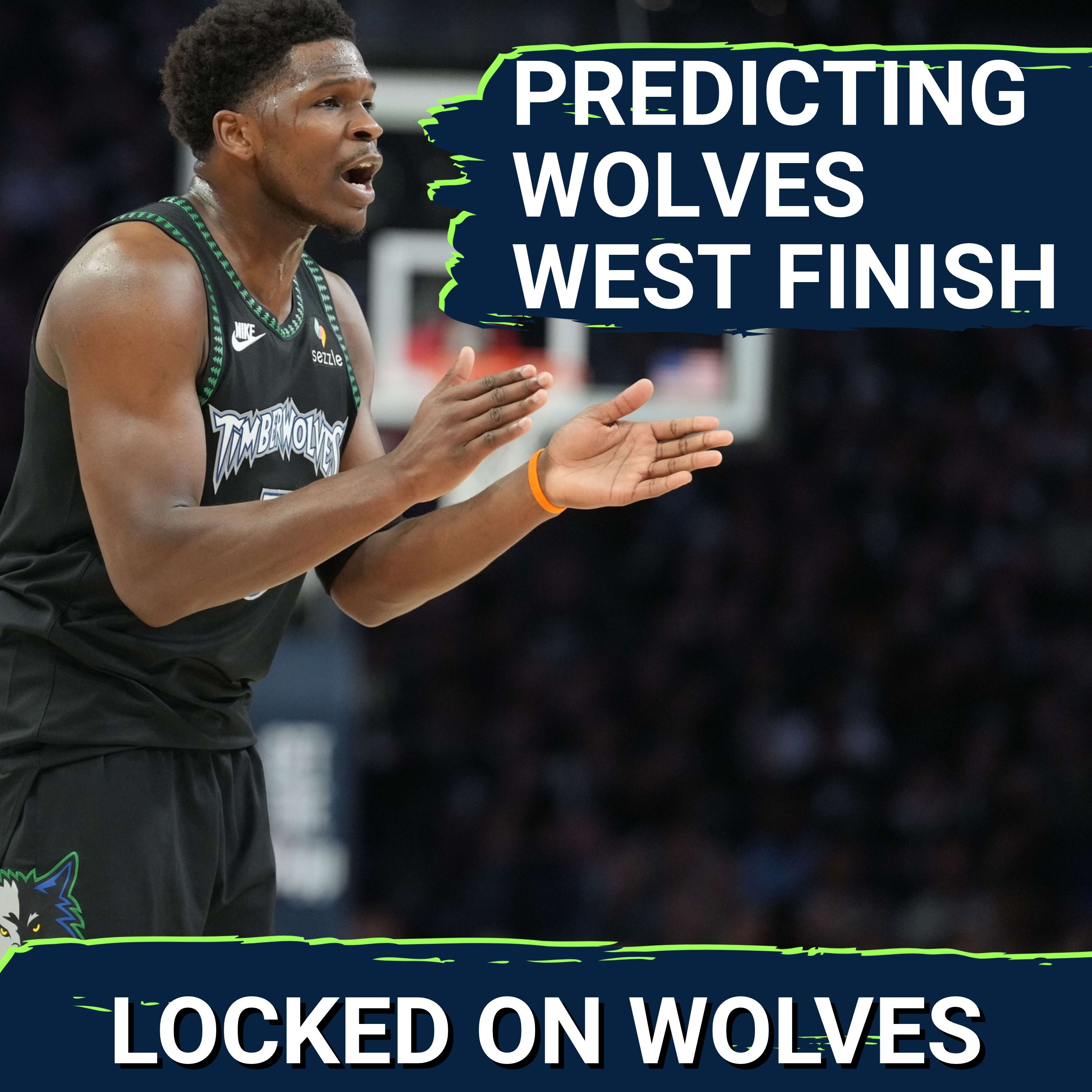 HOW MANY WINS Will The Minnesota Timberwolves Have? | Predicting The Wolves' Bench + West Finish episode artwork