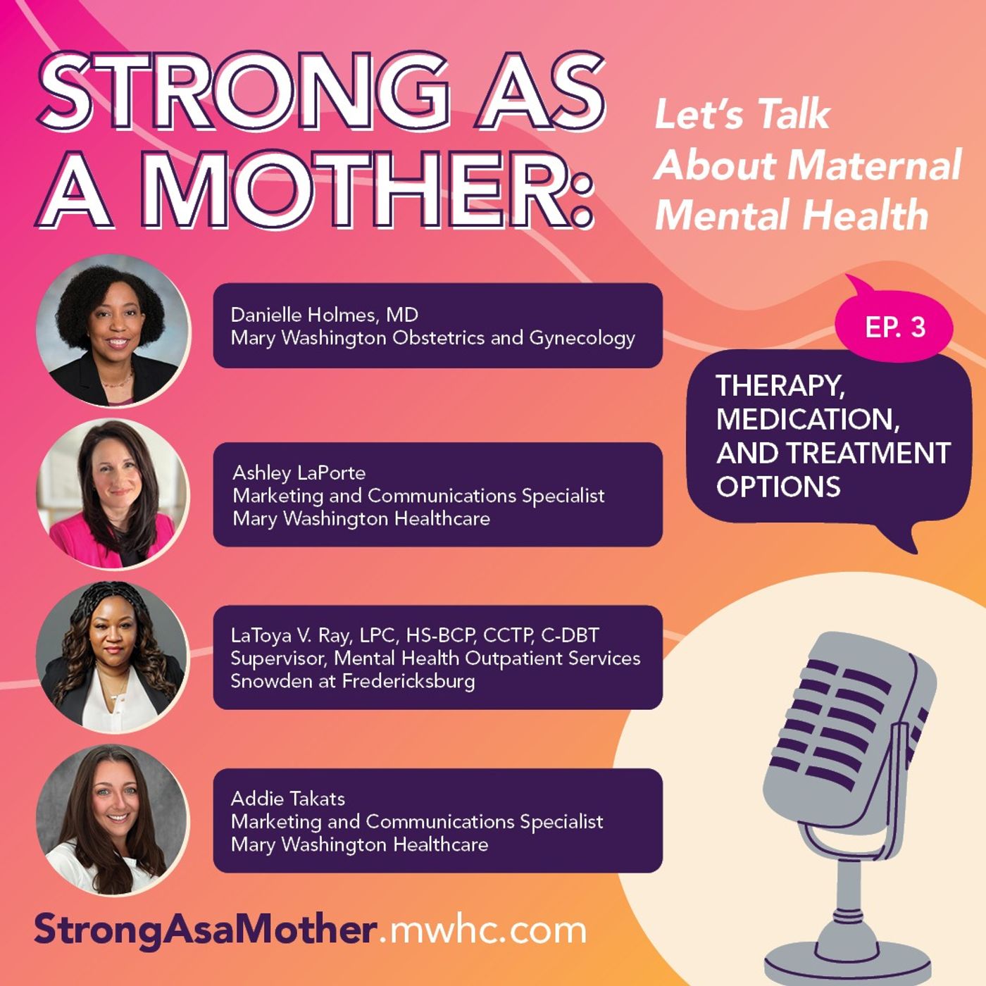 Maternal Mental Health: Therapy, Medication, and Treatment